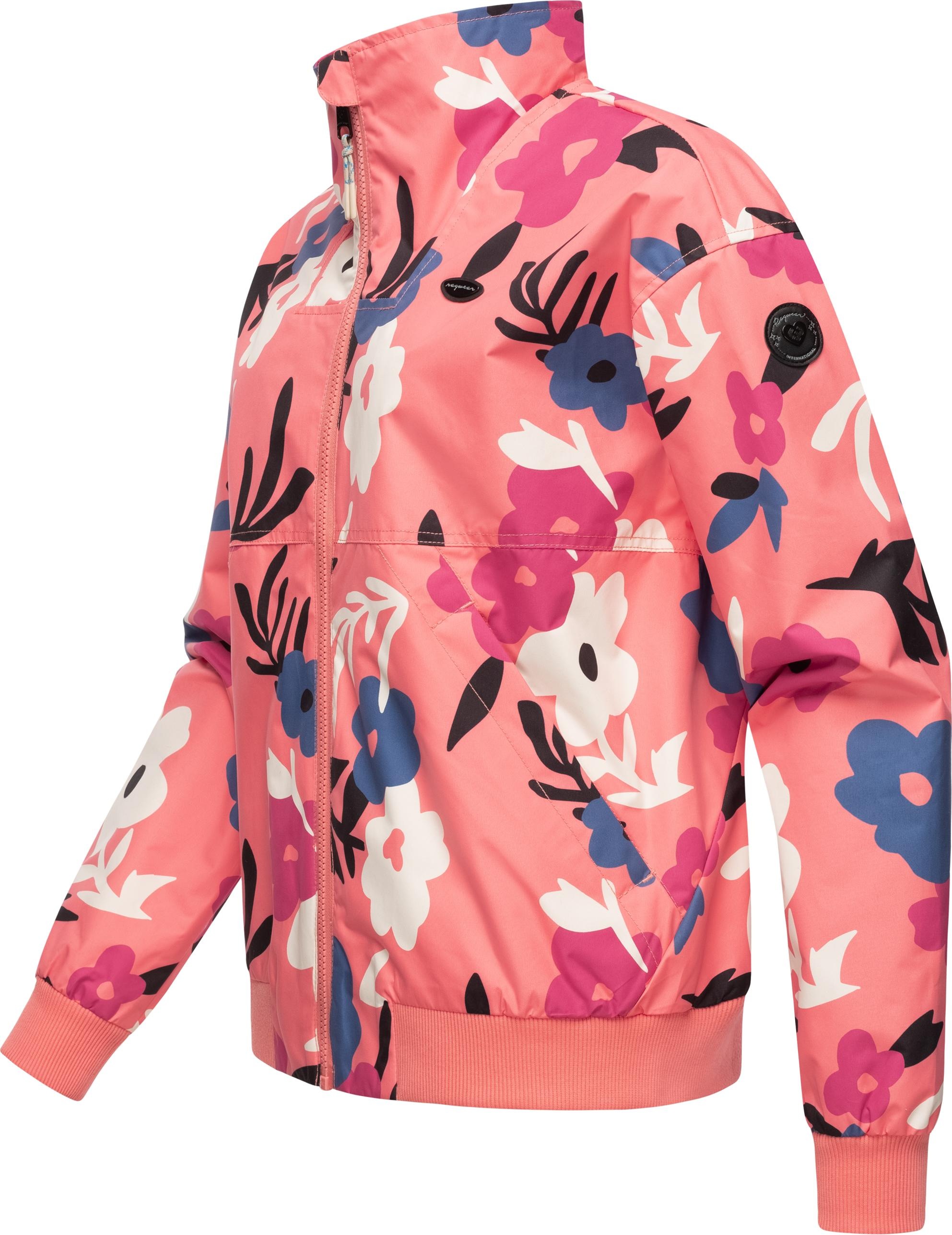 Ragwear Outdoorjacke »Goona Print«, ohne Kapuze, Wasserdichte Übergangsjacke mit modischem Allover-Print