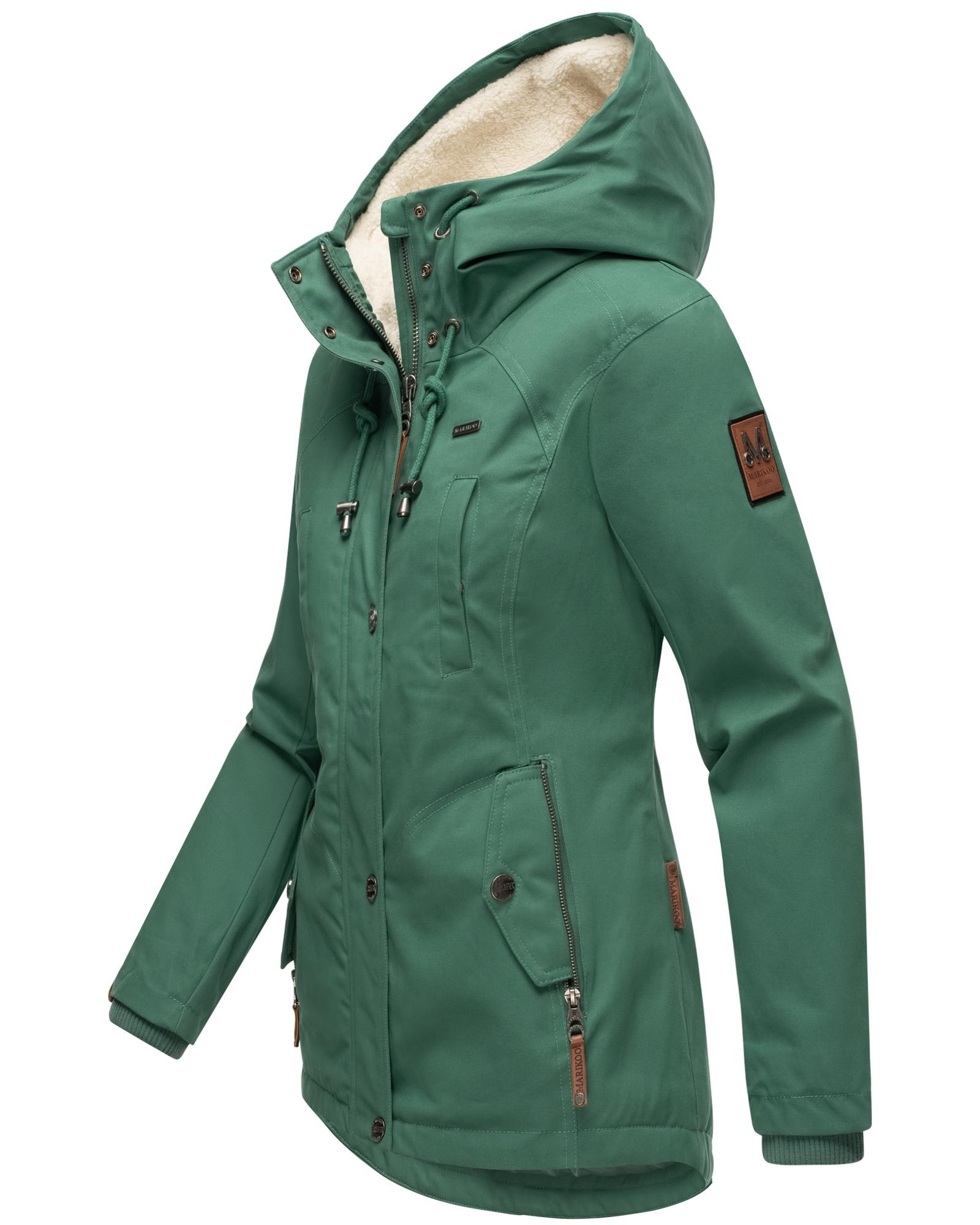 Marikoo Winterjacke »Bikoo«, mit Kapuze, sportliche Damen Outdoor Baumwolljacke mit Kapuze