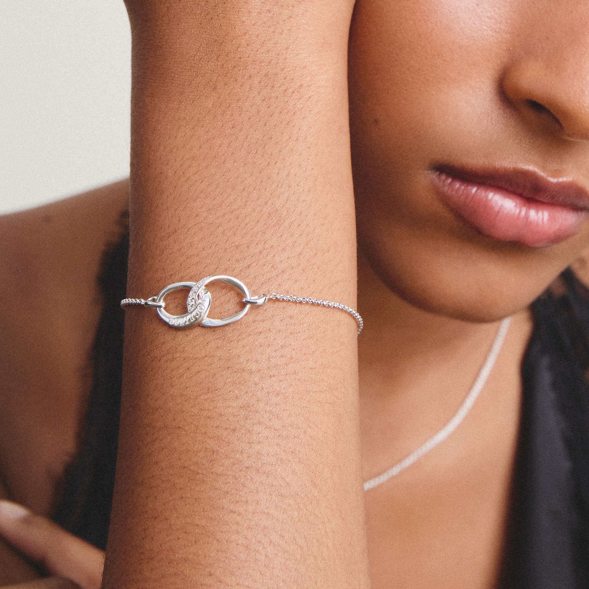 THOMAS SABO Armband »Together Armband silber« mit Zirkonia (synth.)