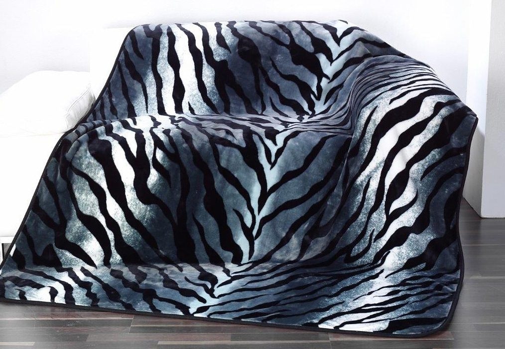 Gözze Wohndecke Animalprint, | Kuscheldecke »Sibirischer kaufen Schneetiger«, BAUR