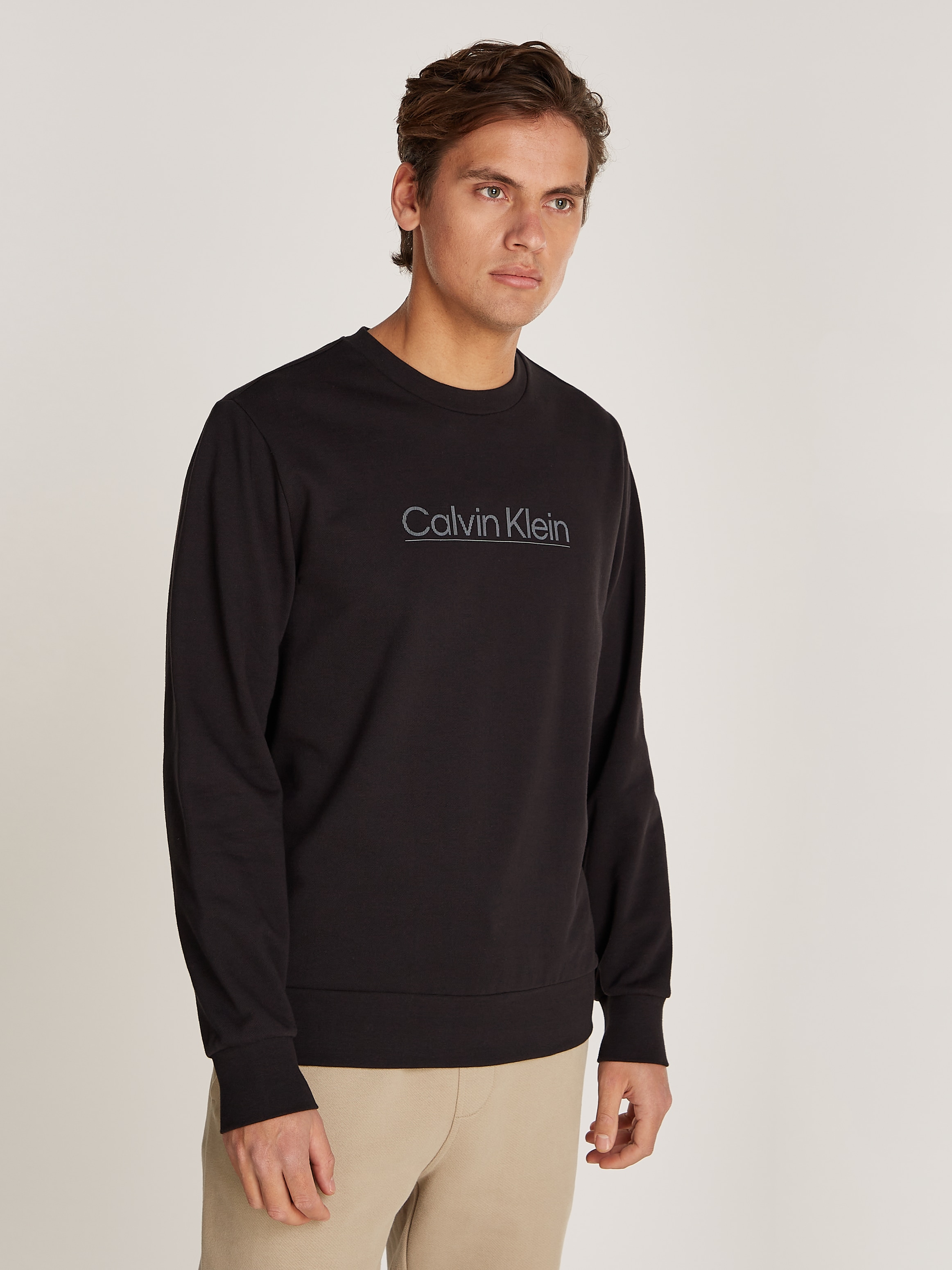 Calvin Klein Sweatshirt "RAISED LINE LOGO SWEATSHIRT", mit Logoschriftzug günstig online kaufen