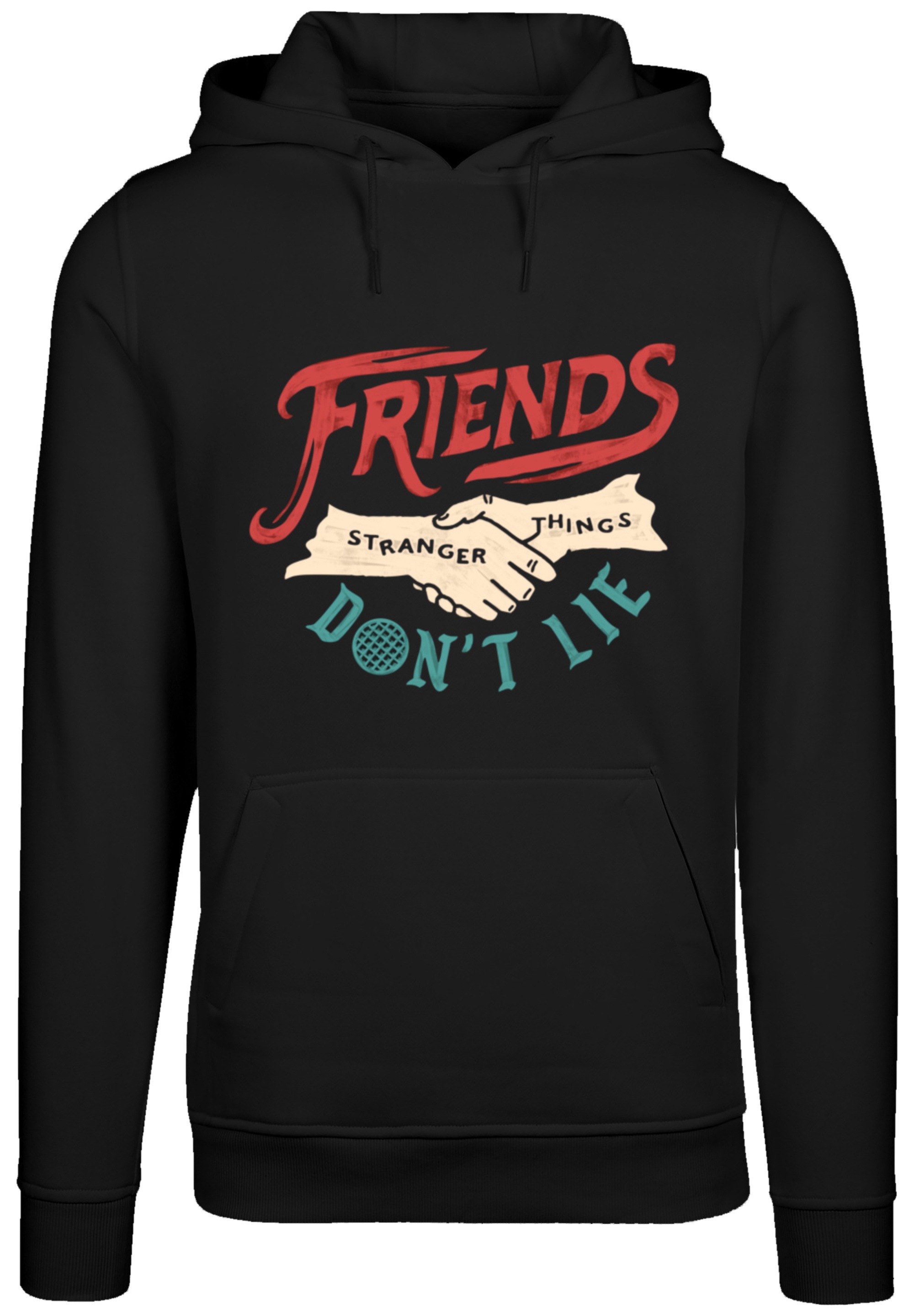 F4NT4STIC Kapuzenpullover »Stranger Things Friends Dont Lie Hands Netflix«, Premium Qualität