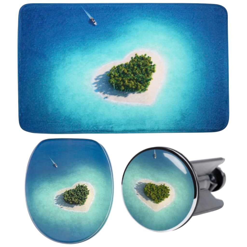 Sanilo Badaccessoire-Set »Dream Island«, (Komplett-Set, 3 tlg.)