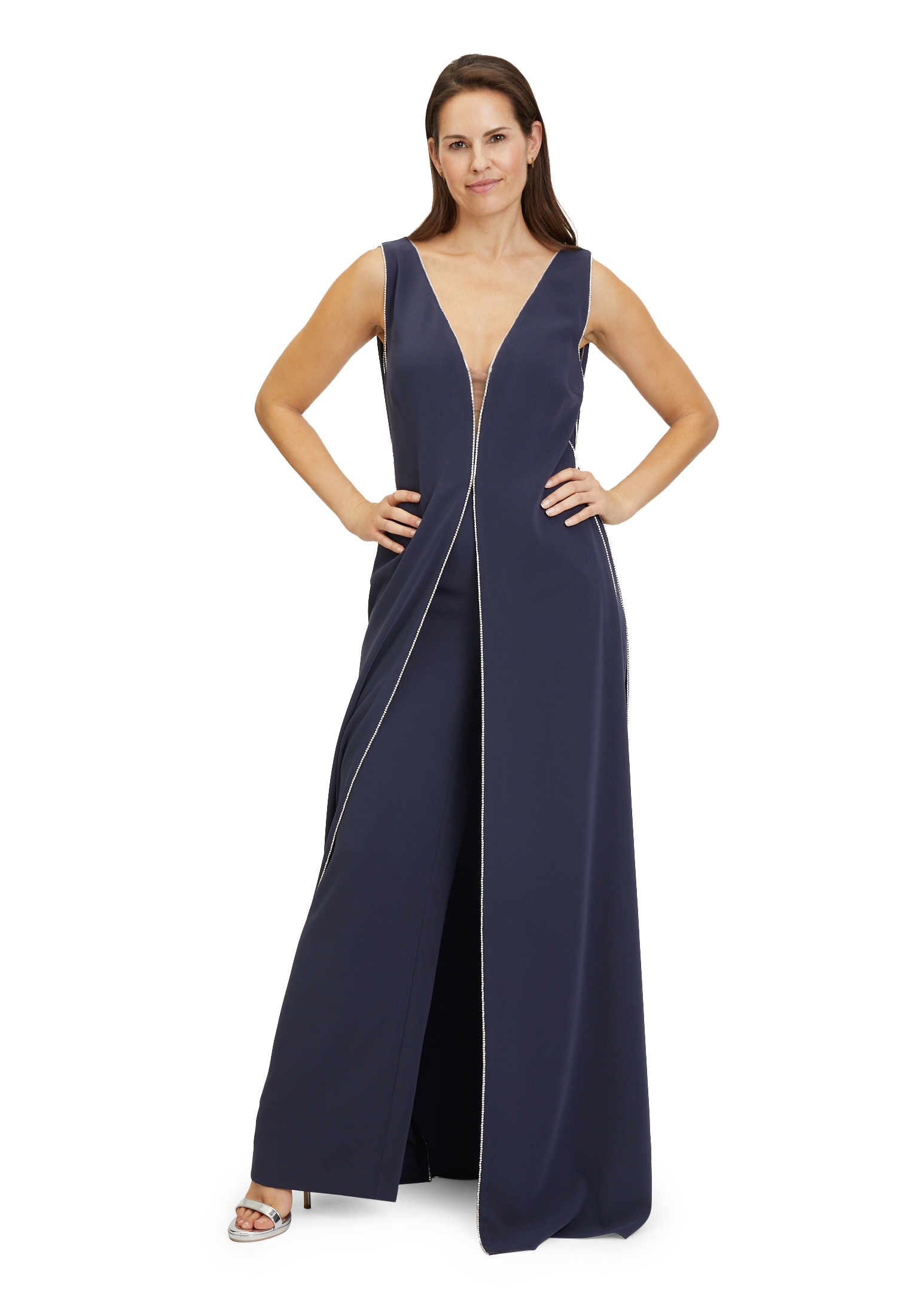 Overall »Vera Mont Jumpsuit ohne Arm«, (1 tlg.), Glitzersteine