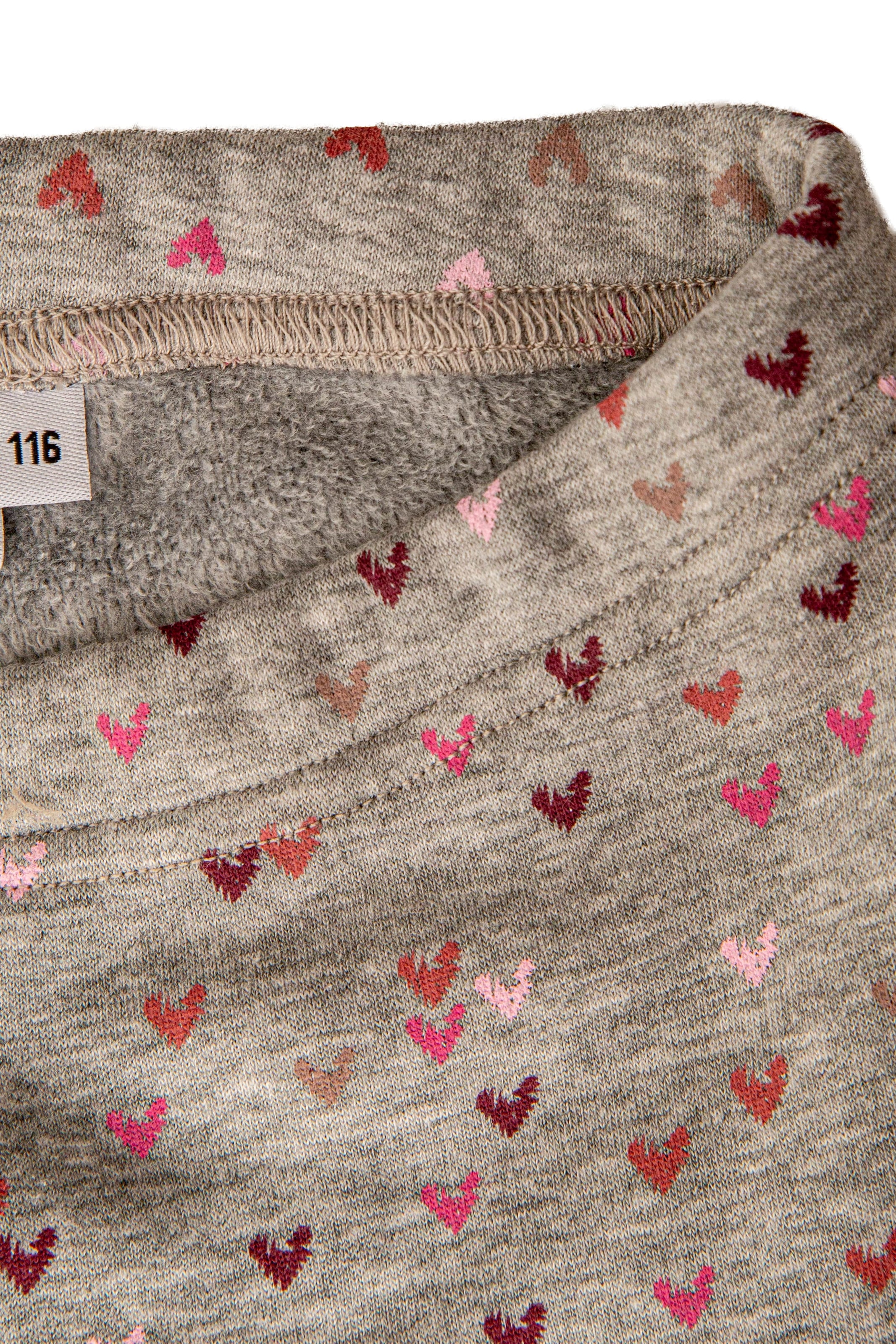 happy girls Strickleggings, im süßen Herzchen-Allover