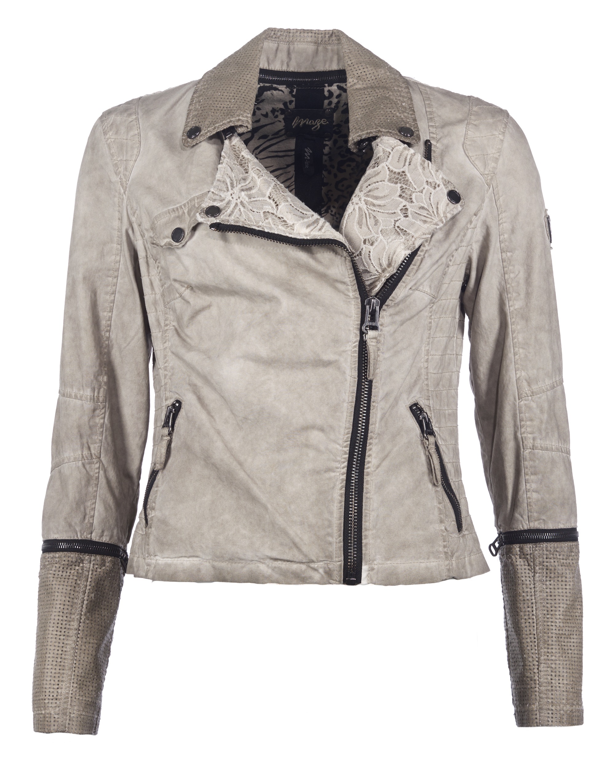 Maze Lederjacke "Garden"