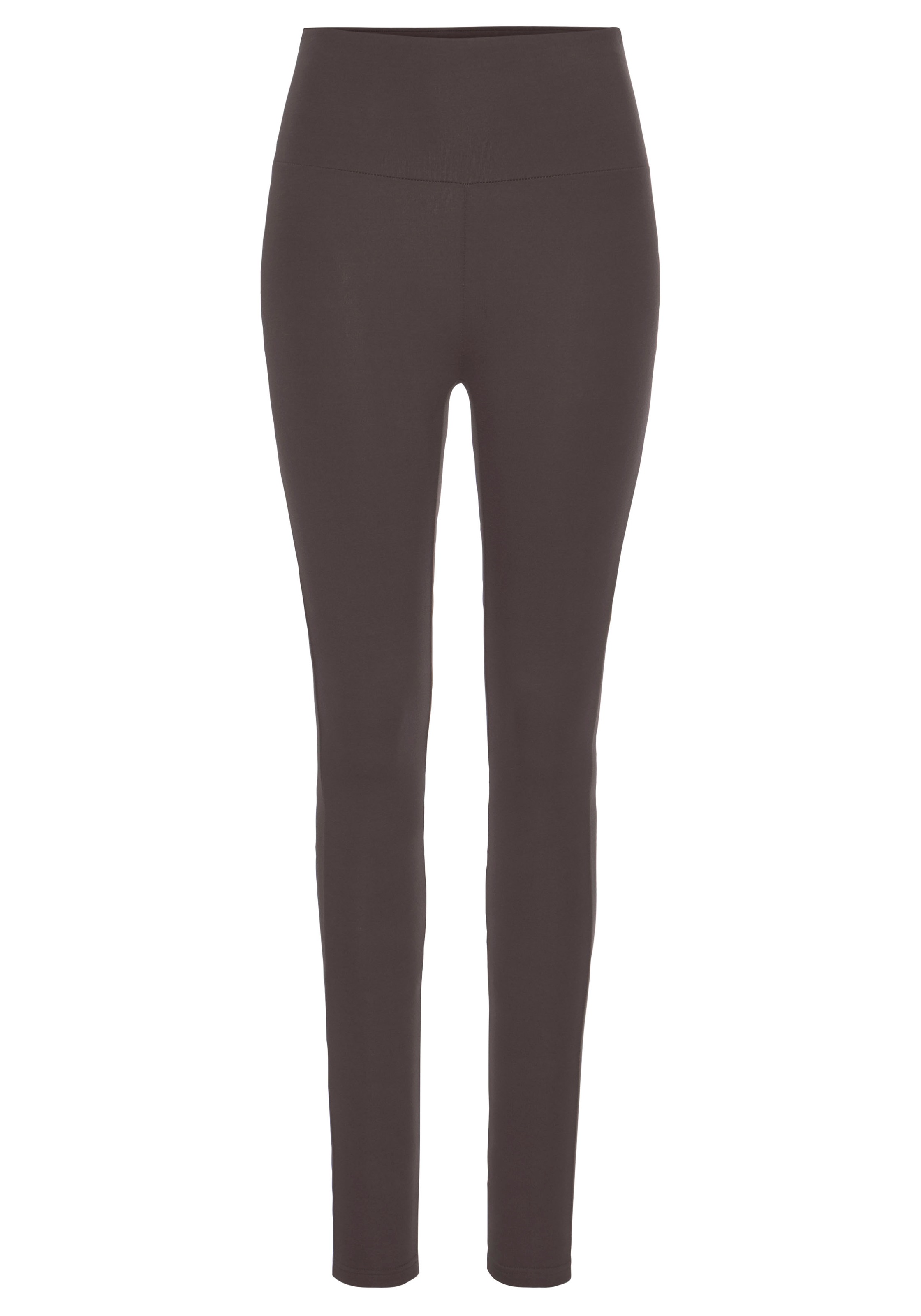 LASCANA Leggings, mit breitem Bündchen, Loungewear
