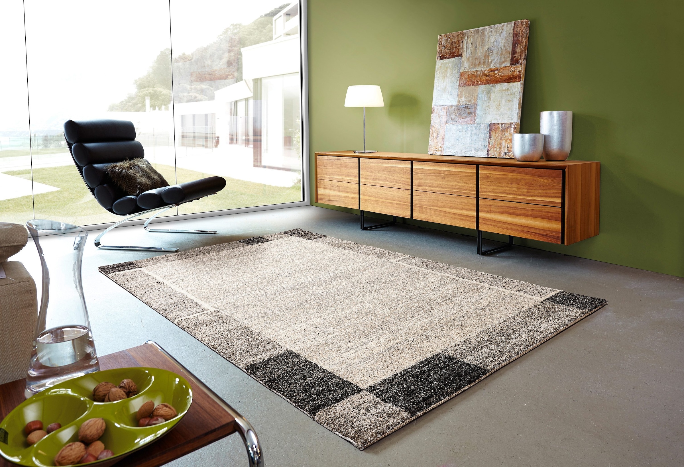 ASTRA Teppich »Samoa Bordüre 2«, rechteckig, 20 mm Höhe, Wohnzimmer