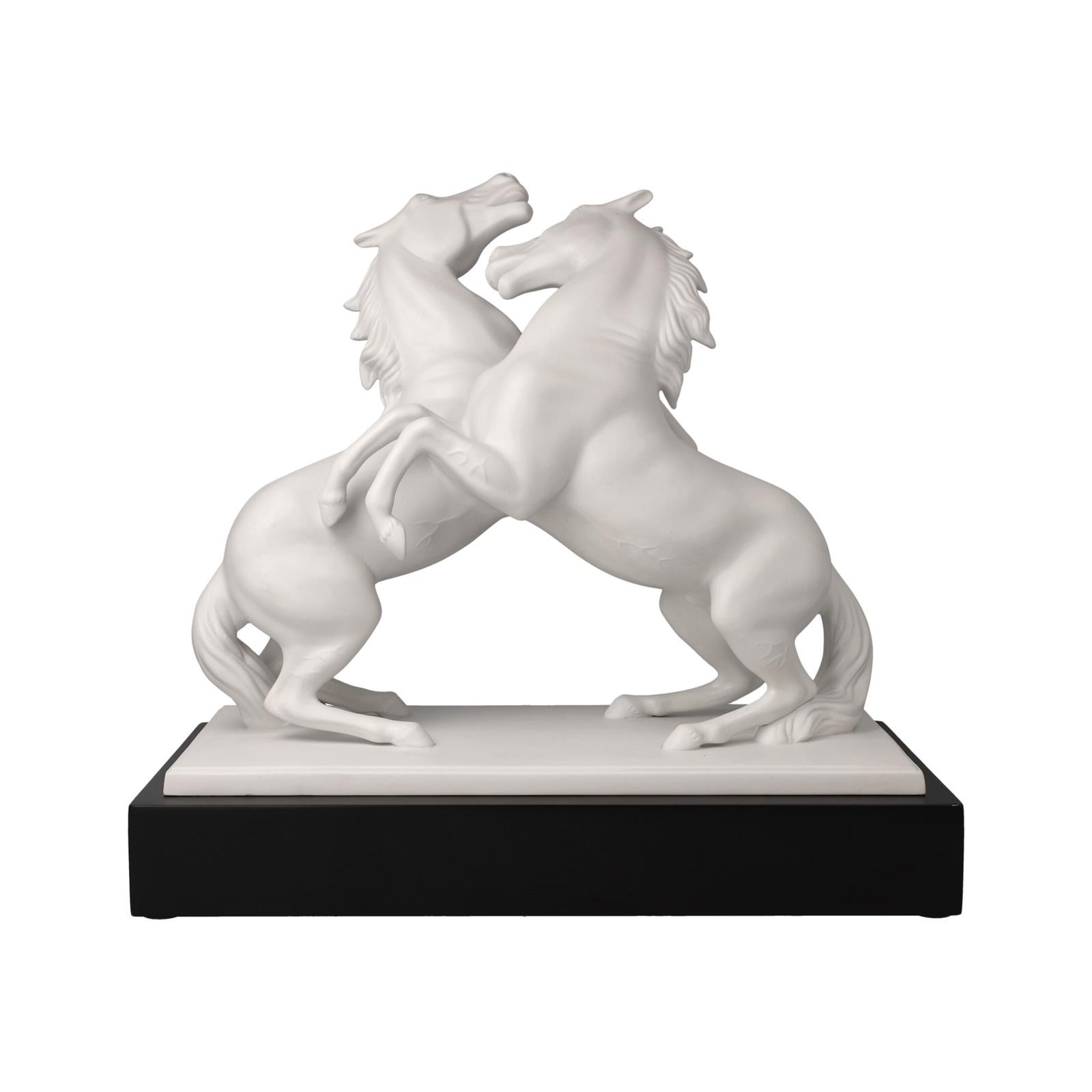 Goebel Dekofigur »Dekofigur Pferde Artiste er Alegria Studio 8 Chevaux 32 cm weiß«