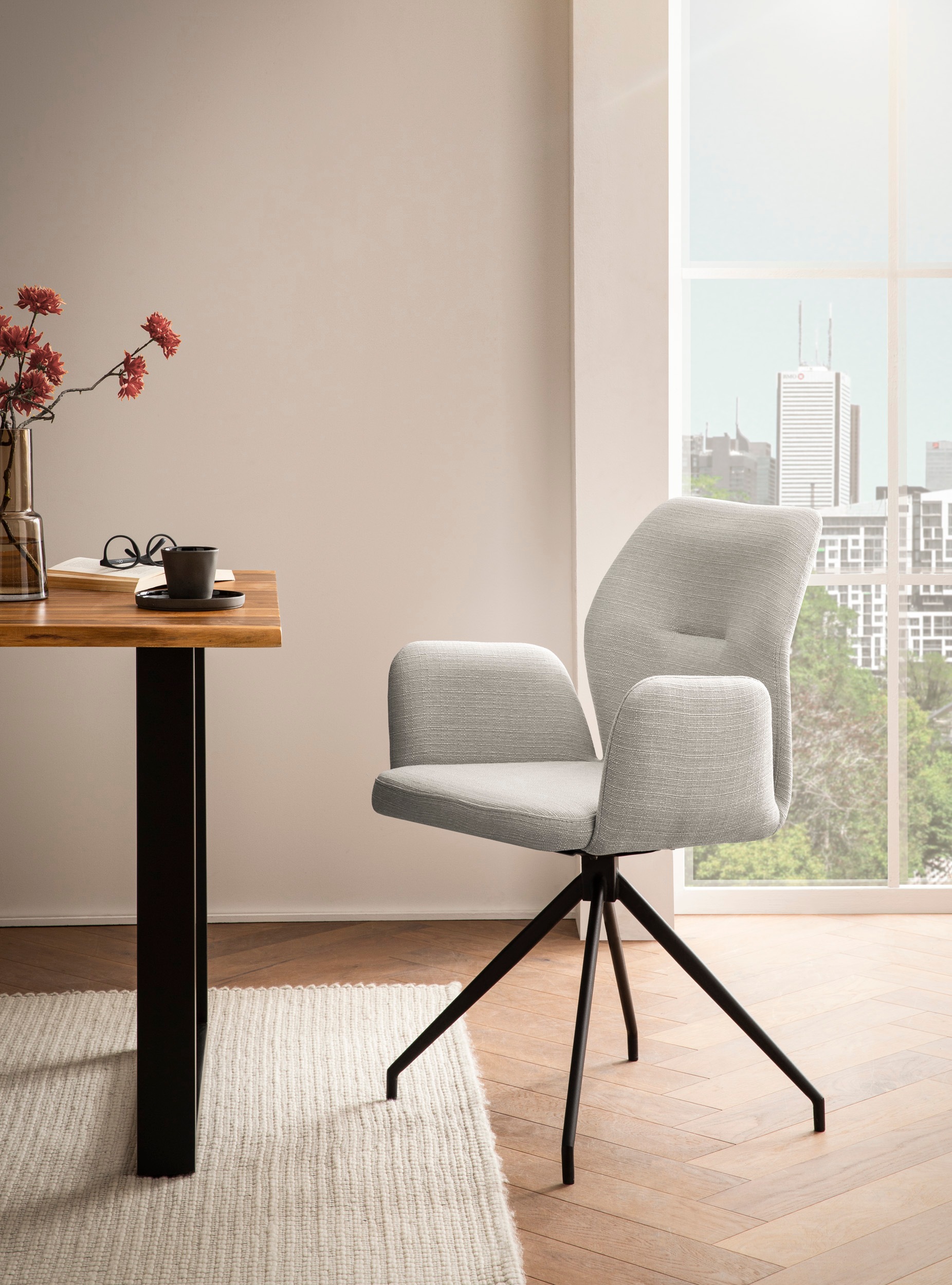 SalesFever Esszimmerstuhl "Taormina Armlehnstuhl" () 1 Stk.Esszimmersessel günstig online kaufen