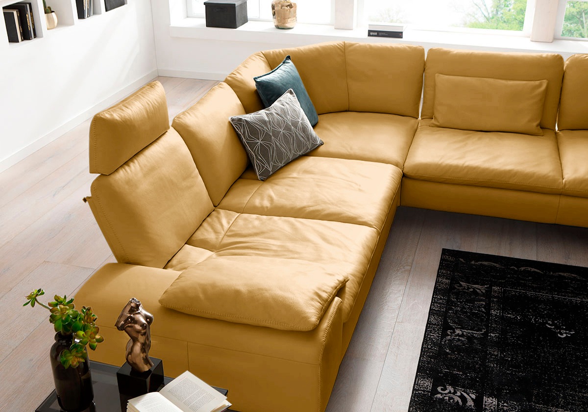 W.SCHILLIG Ecksofa "valentinoo, Designsofa, elegant und bequem, L-Form", (S günstig online kaufen