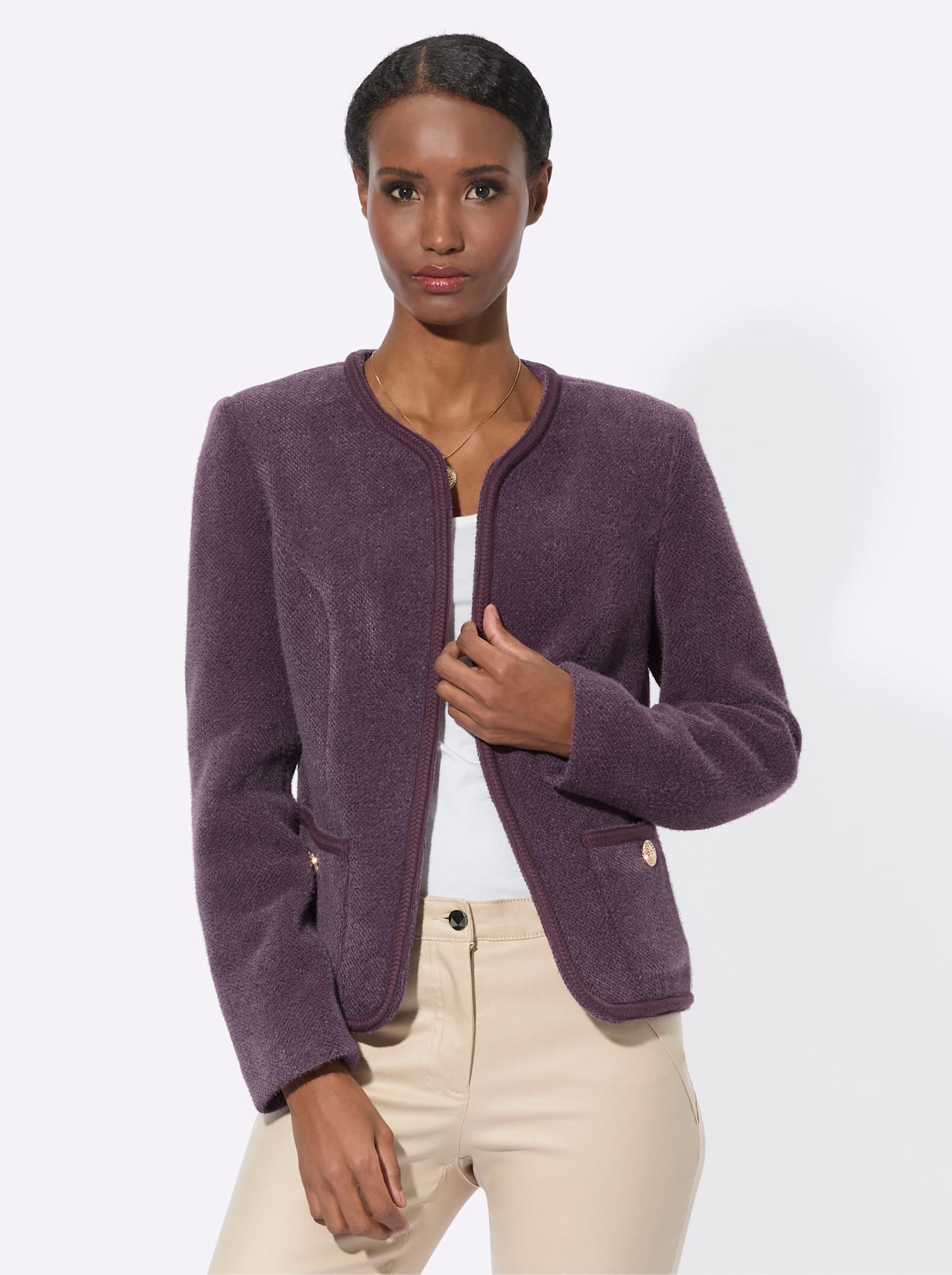 creation L Kurzblazer »Woll-Mix-Blazer«