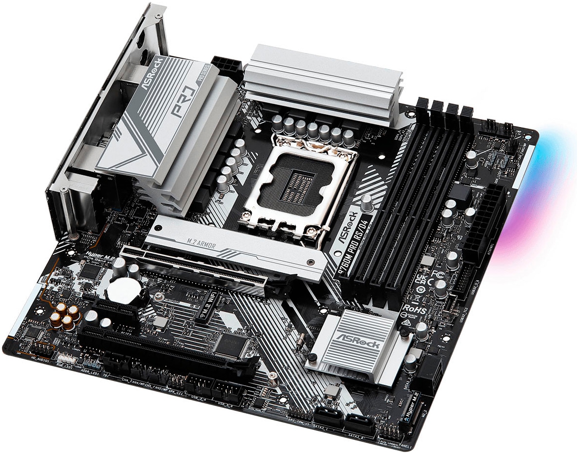 Asrock Mainboard »B760M PRO RS/D4«