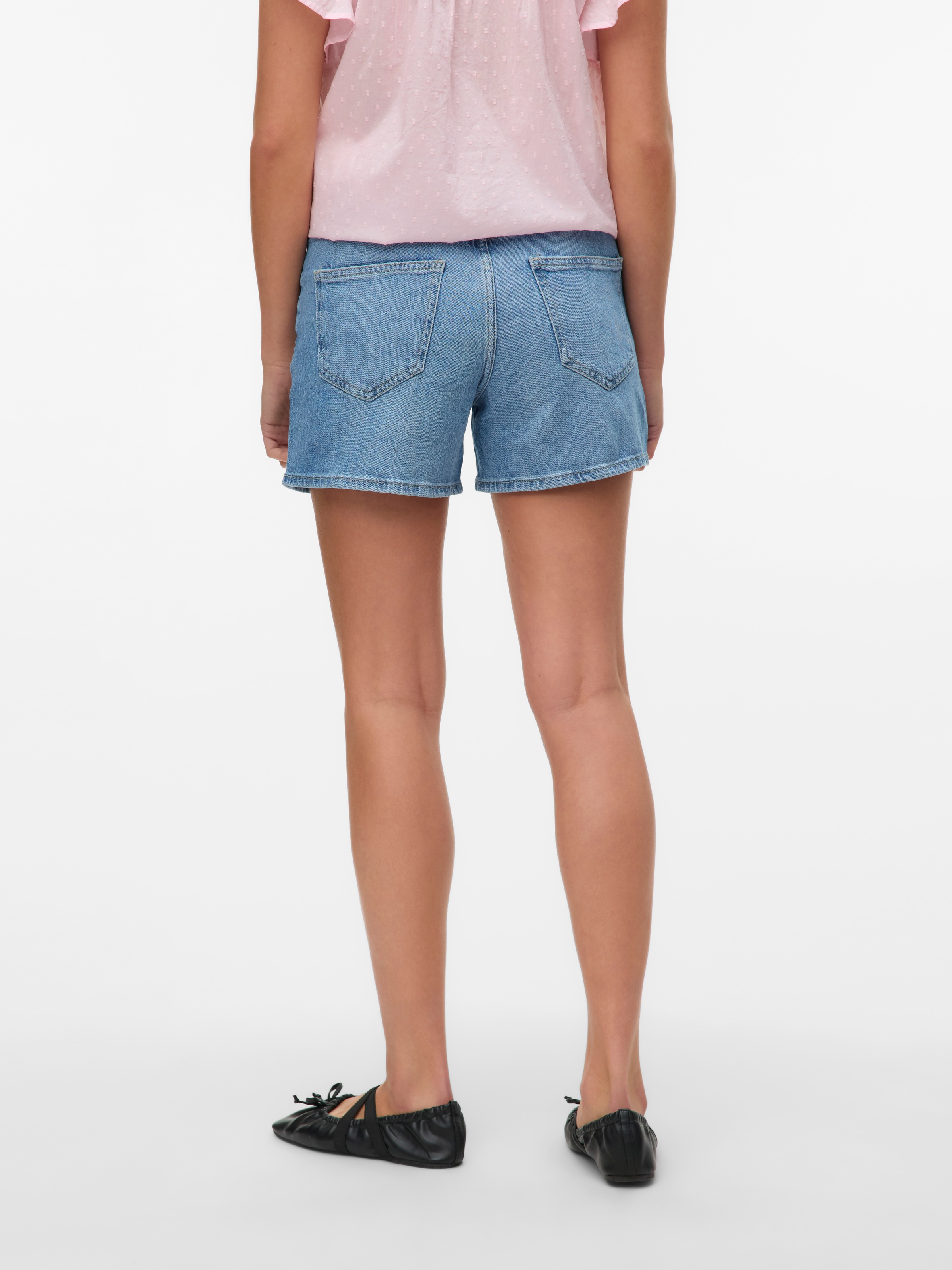 Vero Moda Jeansshorts "VMTESS MR SHORT DNM SHORTS MIX GA NOOS" Baumwollmisc günstig online kaufen
