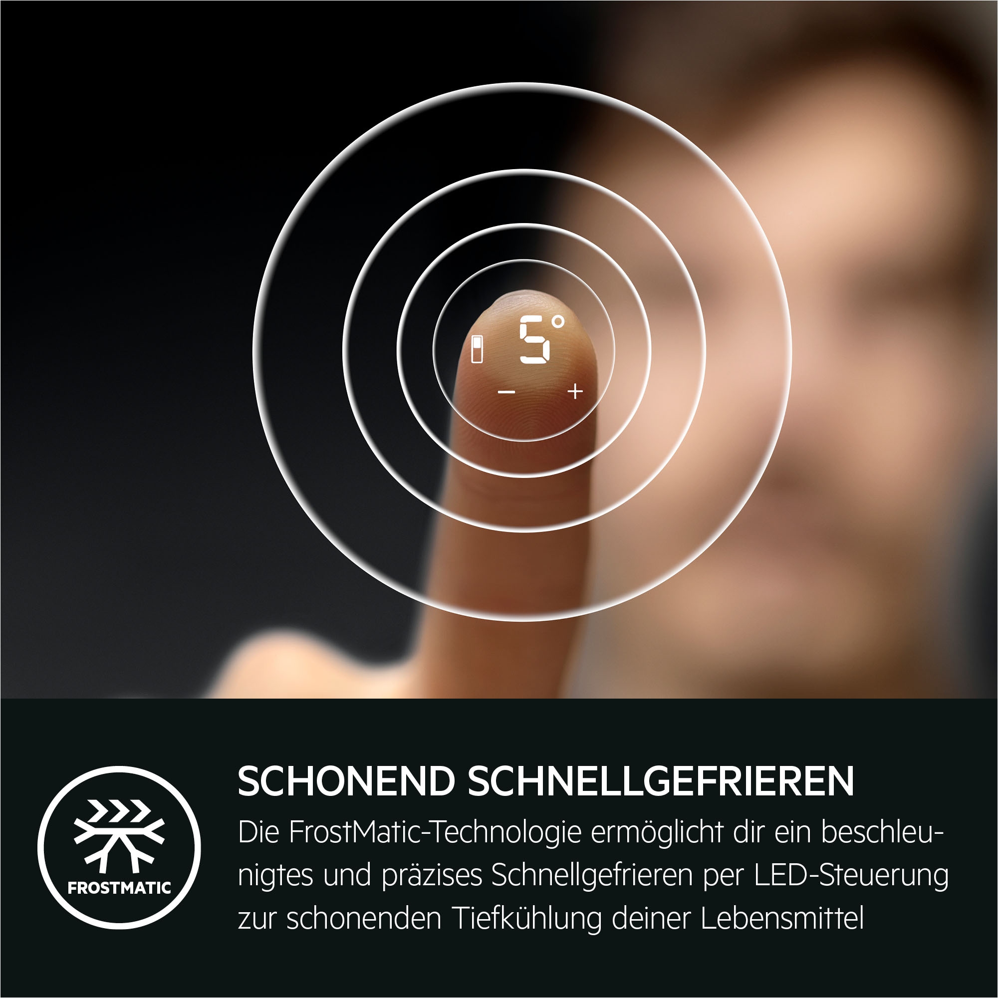 AEG Einbaukühlgefrierkombination 5000 »TSC5S183DF« 176,9 cm hoch 55,7 cm breit LowFrost: Erheblich weniger Eisbildung
