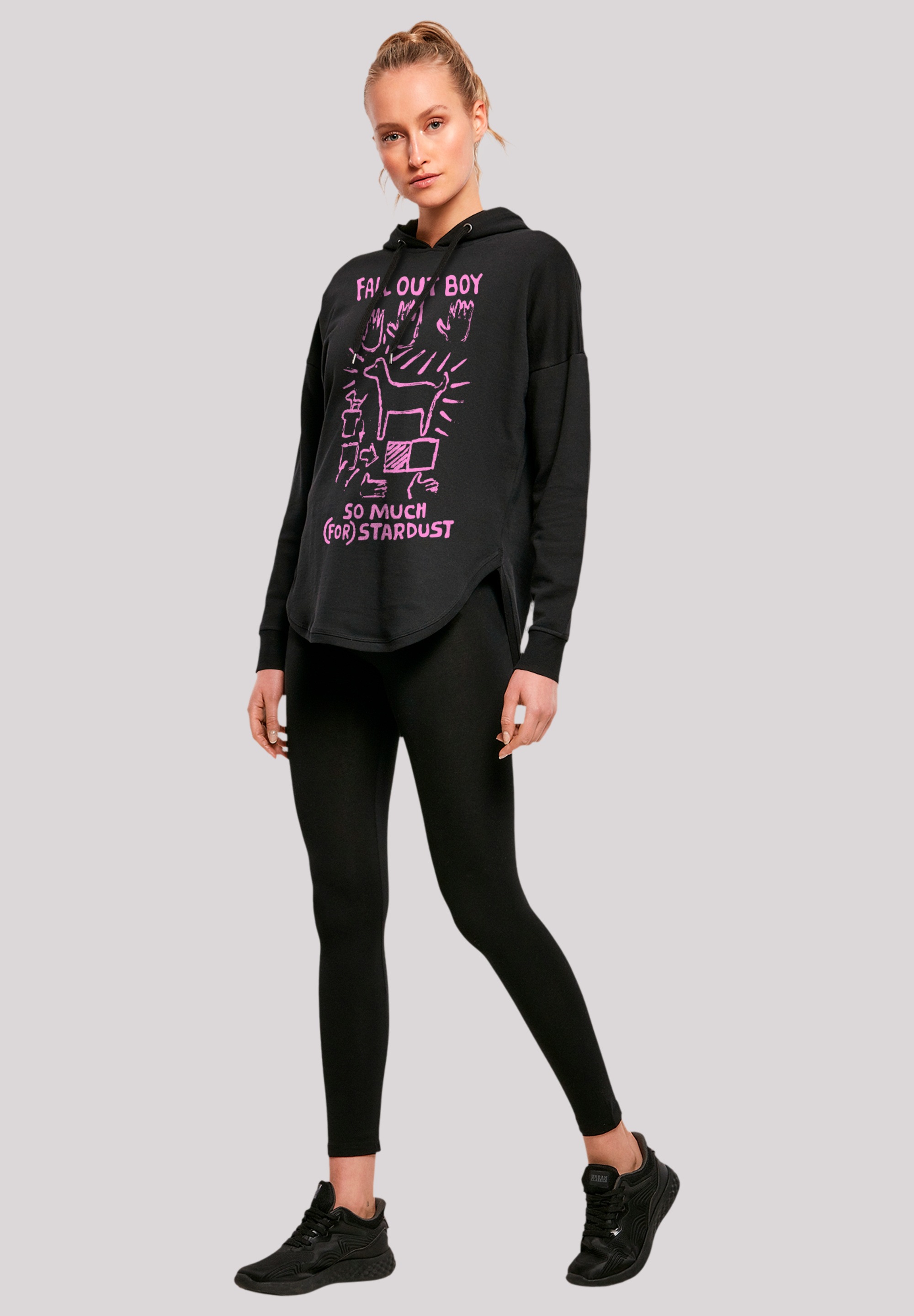 F4NT4STIC Kapuzenpullover »Fall Out Boy Pink Dog So Much Stardust«, Premium Qualität