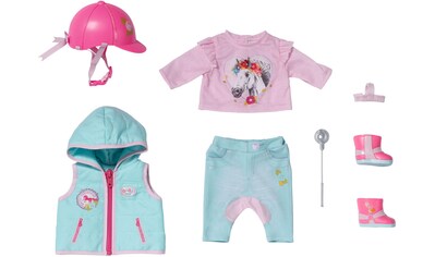 Baby Born Puppenkleidung »Deluxe Reiter Outfit, 43 cm«, (Set, 8 tlg.) kaufen