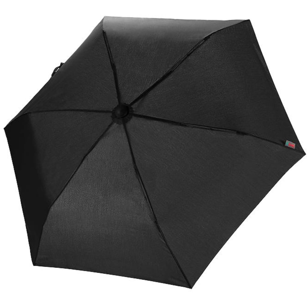 EuroSCHIRM® Taschenregenschirm »light trek® ultra, schwarz«