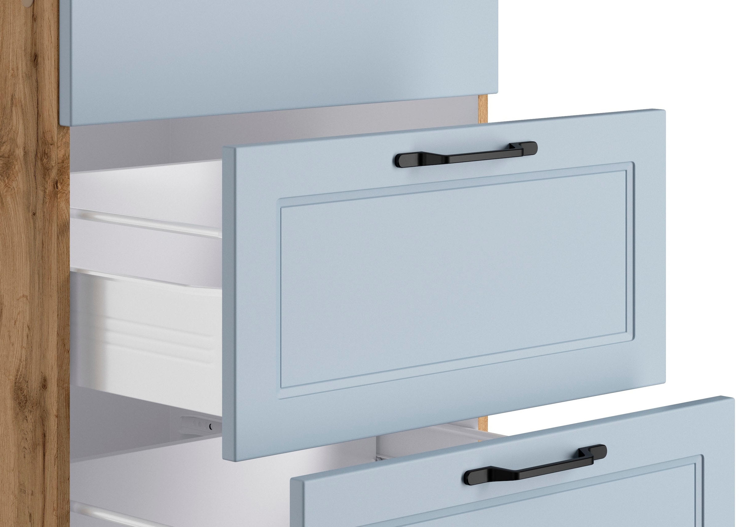 KOCHSTATION Winkelküche »KS-Lana«, Stellbreite 240/360 cm, wahlweise mit E-Geräten