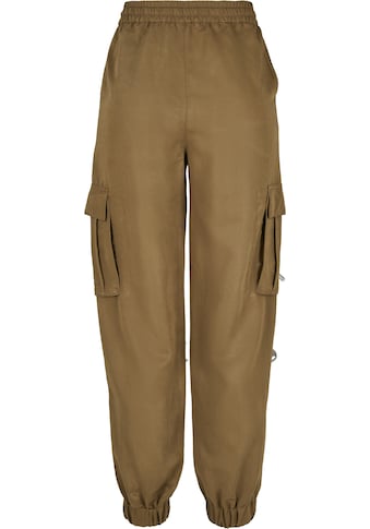 Cargohose »Damen Ladies Viscose Twill Cargo Pants«, (1 tlg.)