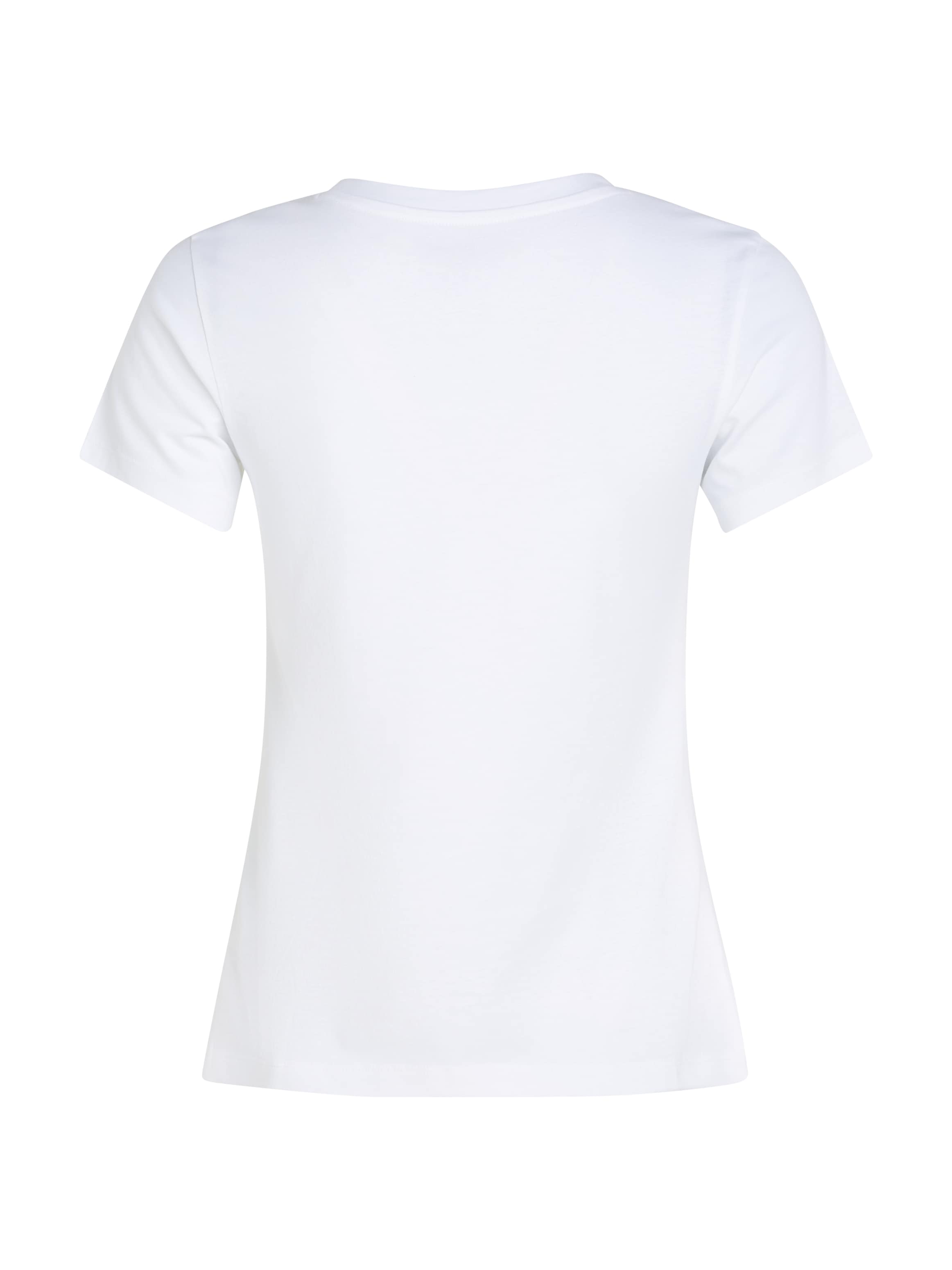 Calvin Klein Jeans Rundhalsshirt »2-PACK MONOLOGO SLIM TEE«, (Packung, 2 tlg., 2er-Pack), mit Calvin Klein Jeans Logoprint auf der Brust