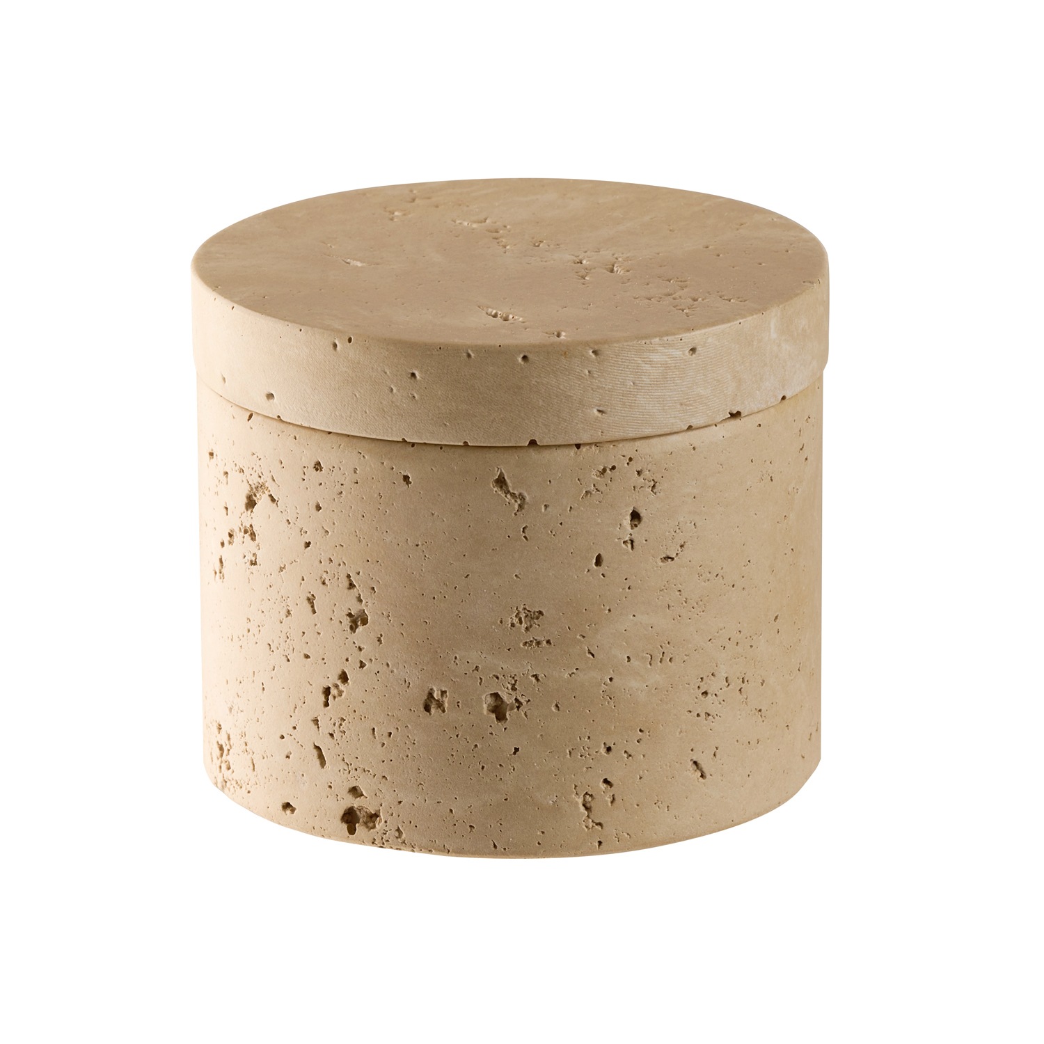 APS Butterdose "2er Set MINERA" Beton, Ø 6 cm, H: 5 cm, 40 ml, Unikat