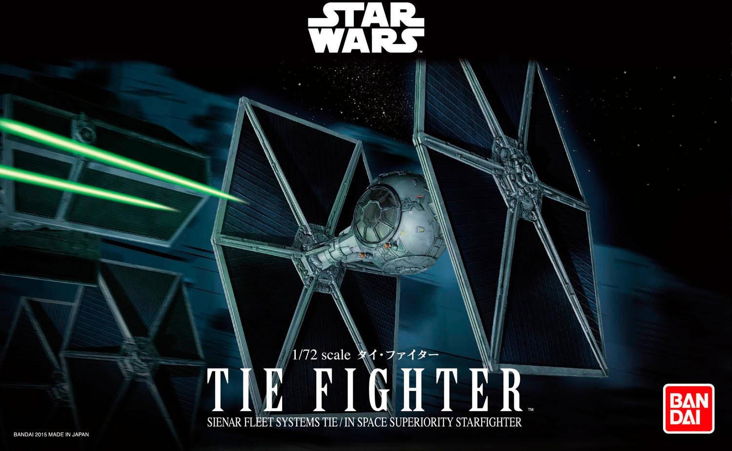 Bandai Modellbausatz »Star Wars TIE Fighter«, 1:72