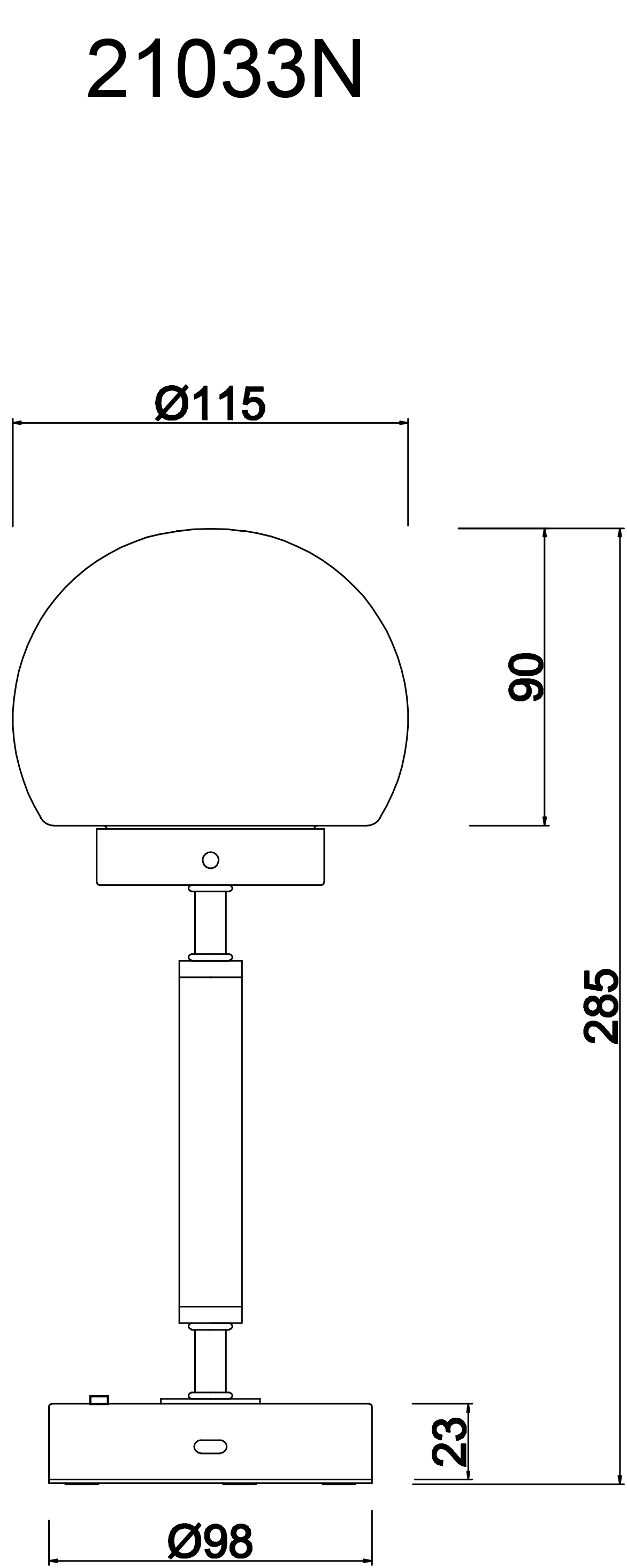 GLOBO LIGHTING Tischleuchte »HAKU« LED-Modul 1 Stk. warmweiß - kaltweiß Tischlampe Nachttischlampe Deko-Tischleuchte Schlafzimmer
