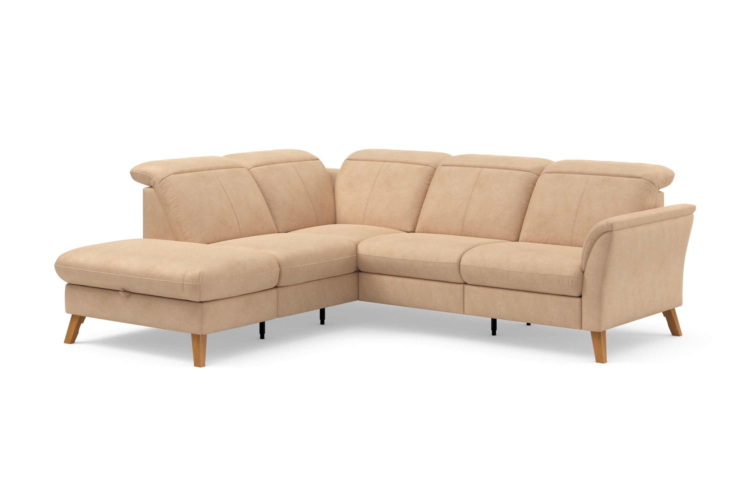 Thumbnail - sit&more Ecksofa "Romero L-Form", wahlweise mit oder ohne TV-Funktion, Bettfunktion, Bettkasten