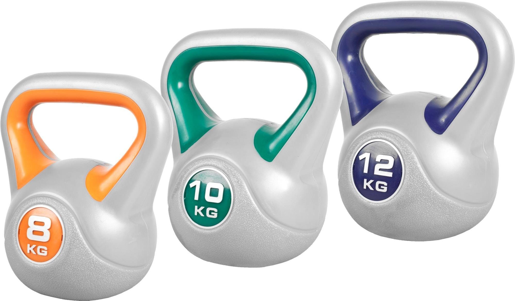 GORILLA SPORTS Kettlebell »Kettlebell rinkinys 8 kg 1...