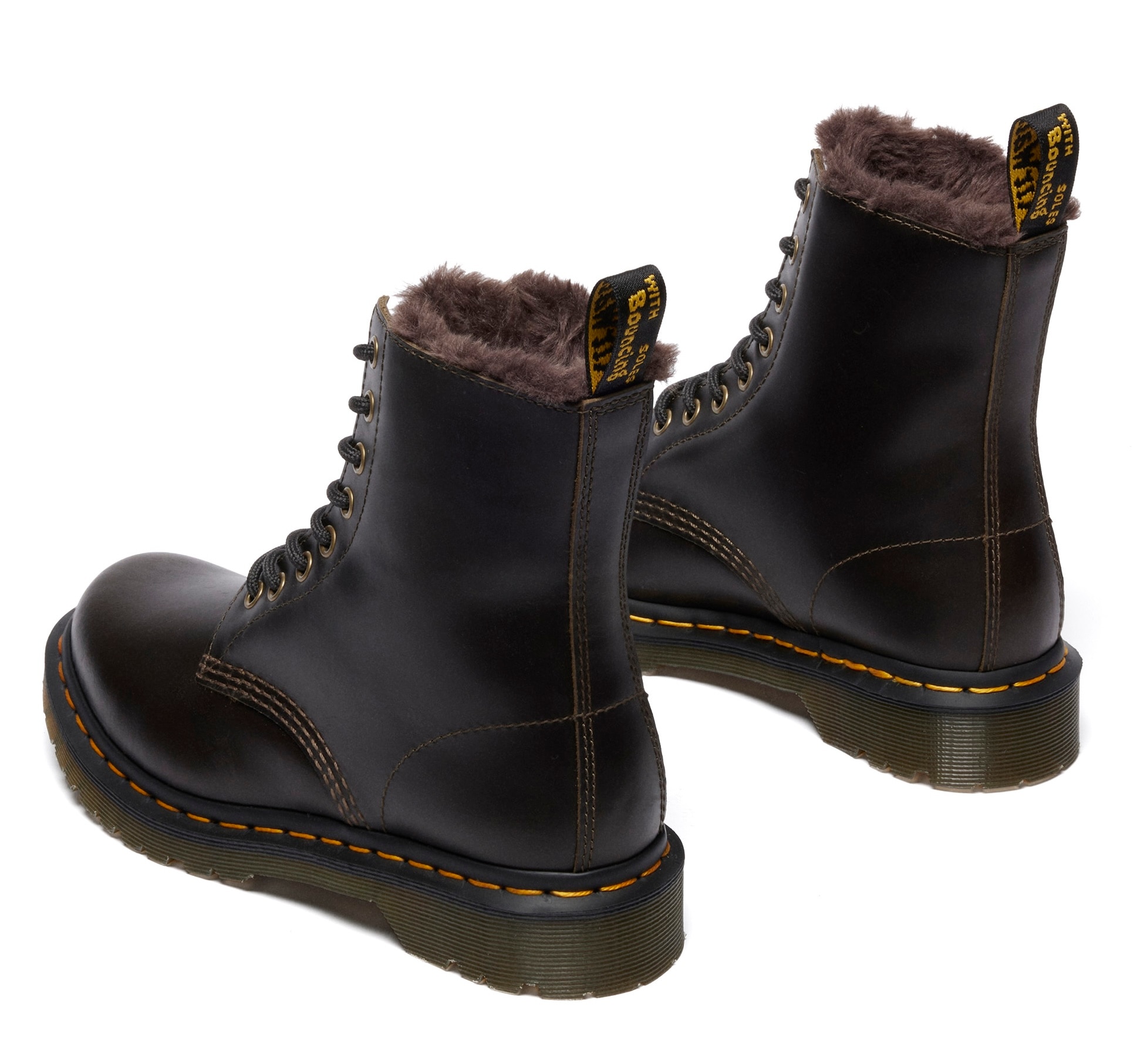 DR. MARTENS Winterboots »1460 Serena 8 Eye Boot«, Stiefel, Boot mit Blockabsatz