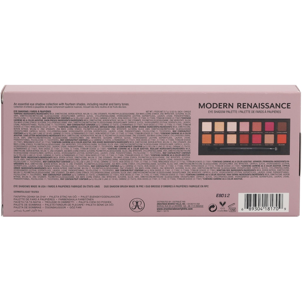 ANASTASIA BEVERLY HILLS Lidschatten-Palette »Modern Renaissance Eyeshadow Palette«