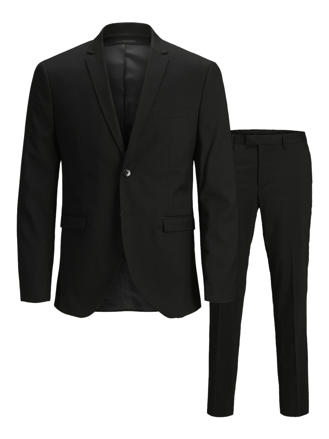 Jack & Jones Anzug »JPRCOSTA SUIT«, (Set, 2 tlg.), sehr schmal, mit fallendem Revers