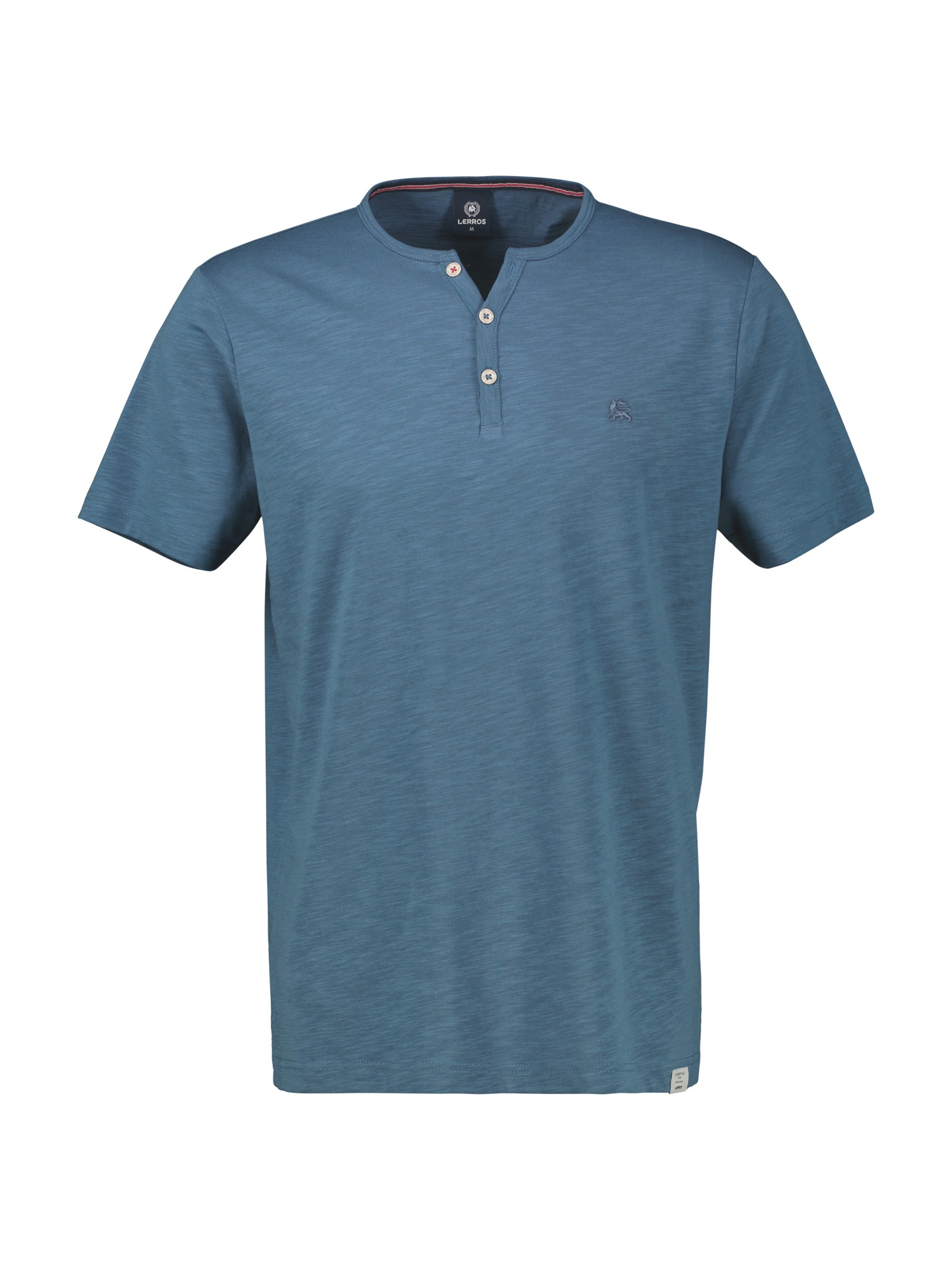 LERROS Henleyshirt, mit Logostitching auf der Brust günstig online kaufen