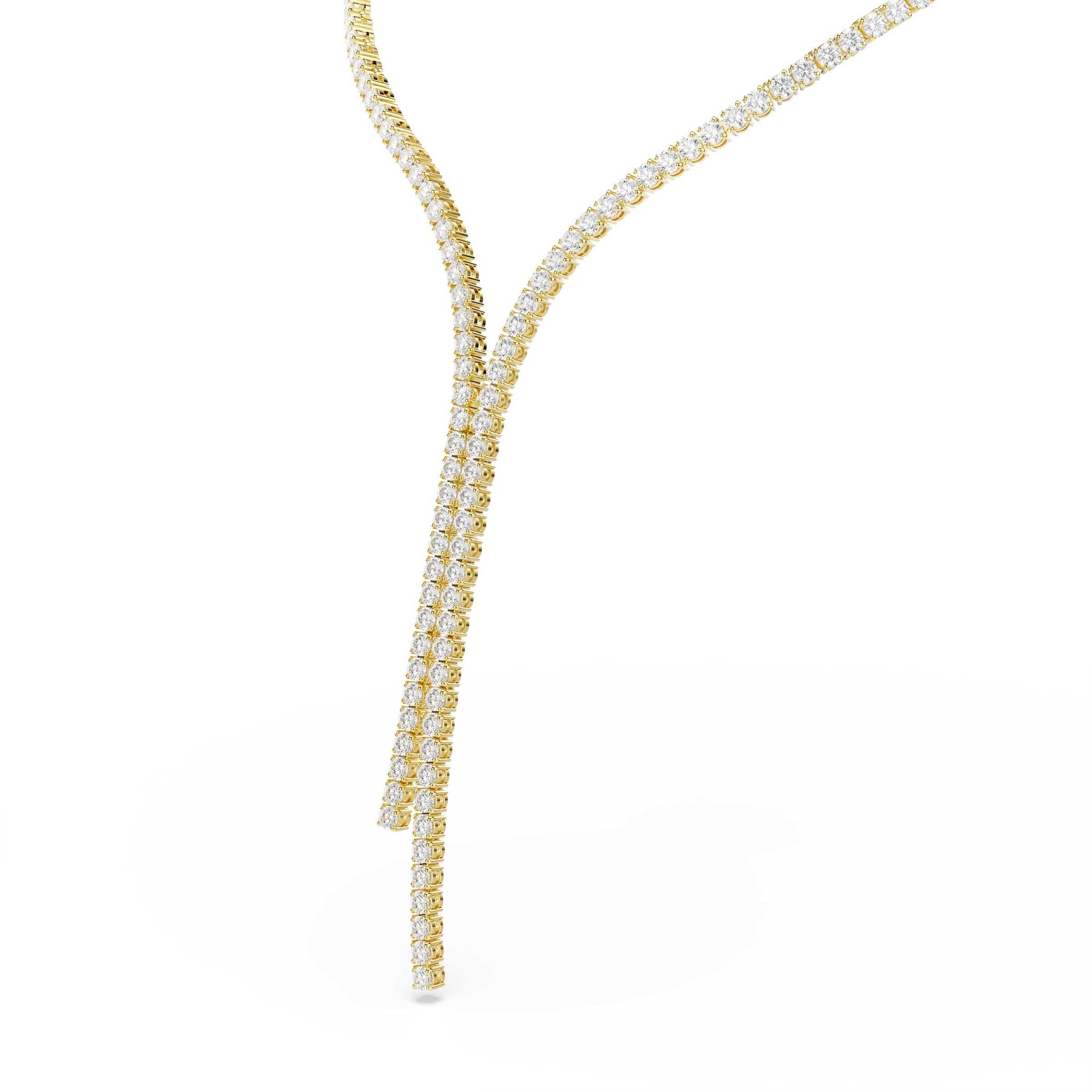 Swarovski Y-Kette »Schmuck Geschenk MATRIX Halskette« mit Swarovski® Kristall