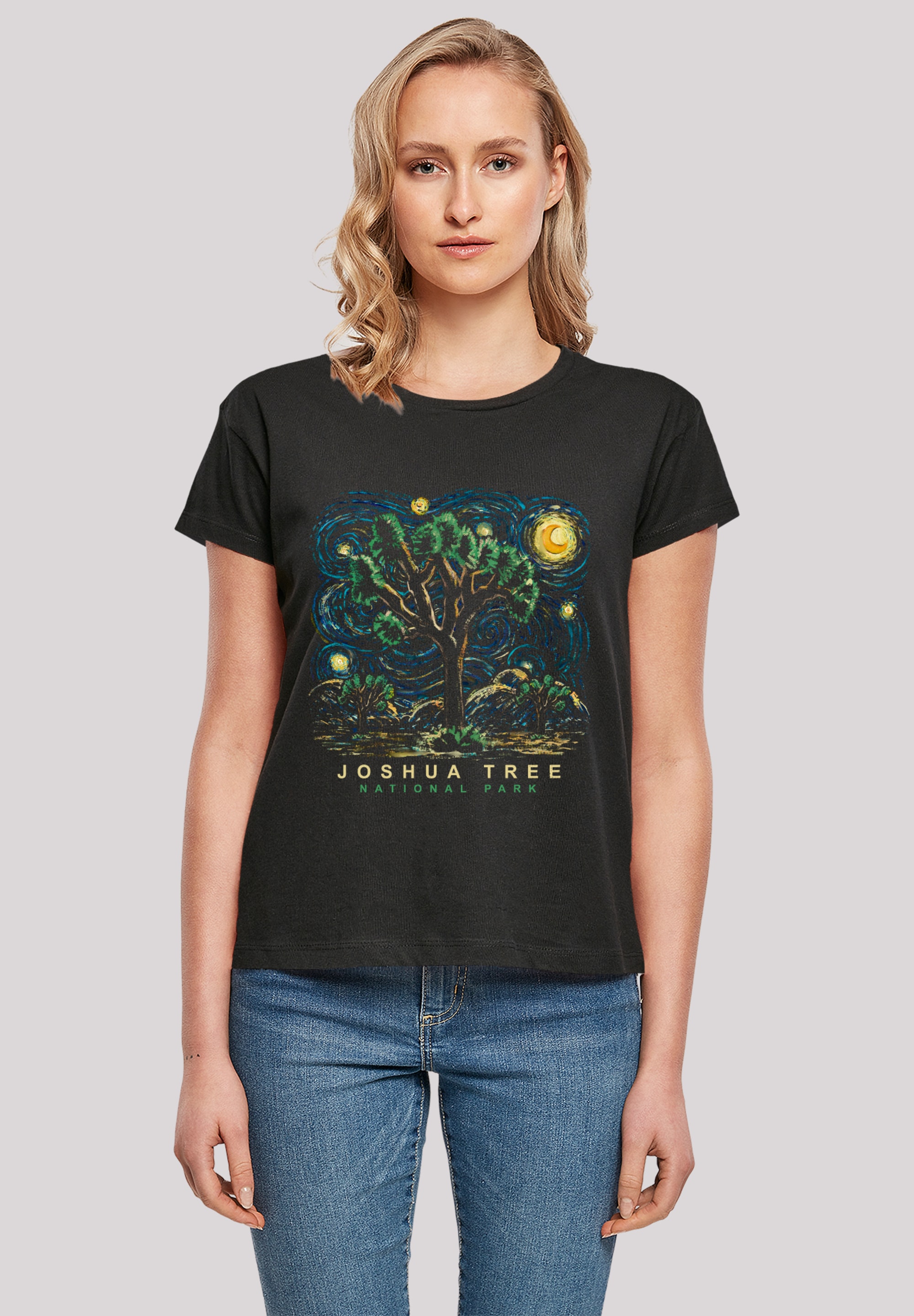 F4NT4STIC T-Shirt "US National Parks Joshua Tree Oil On Canvas Style", Prem günstig online kaufen