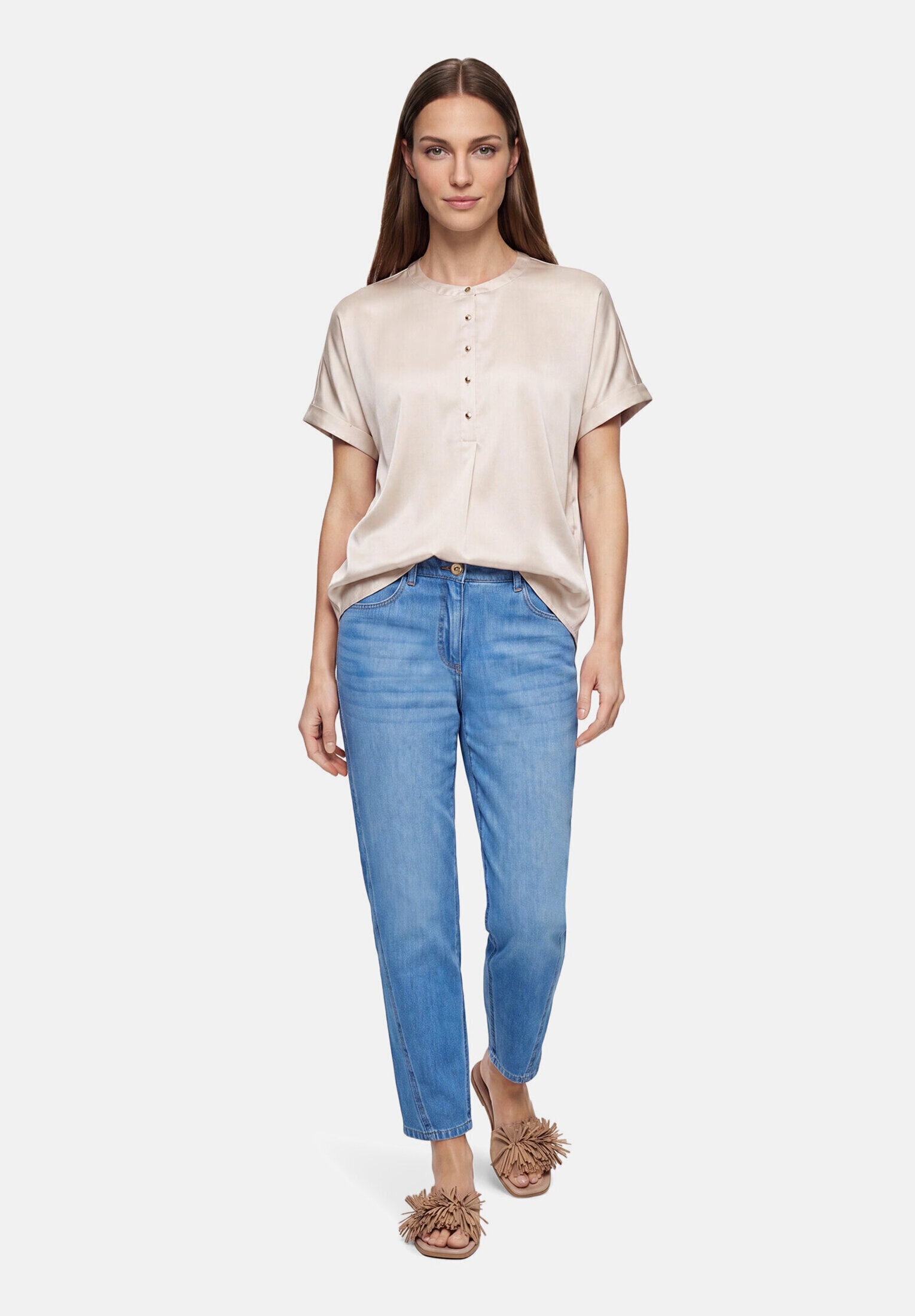 Betty Barclay Kurzarmshirt "Damen mit Ärmelaufschlag" 1