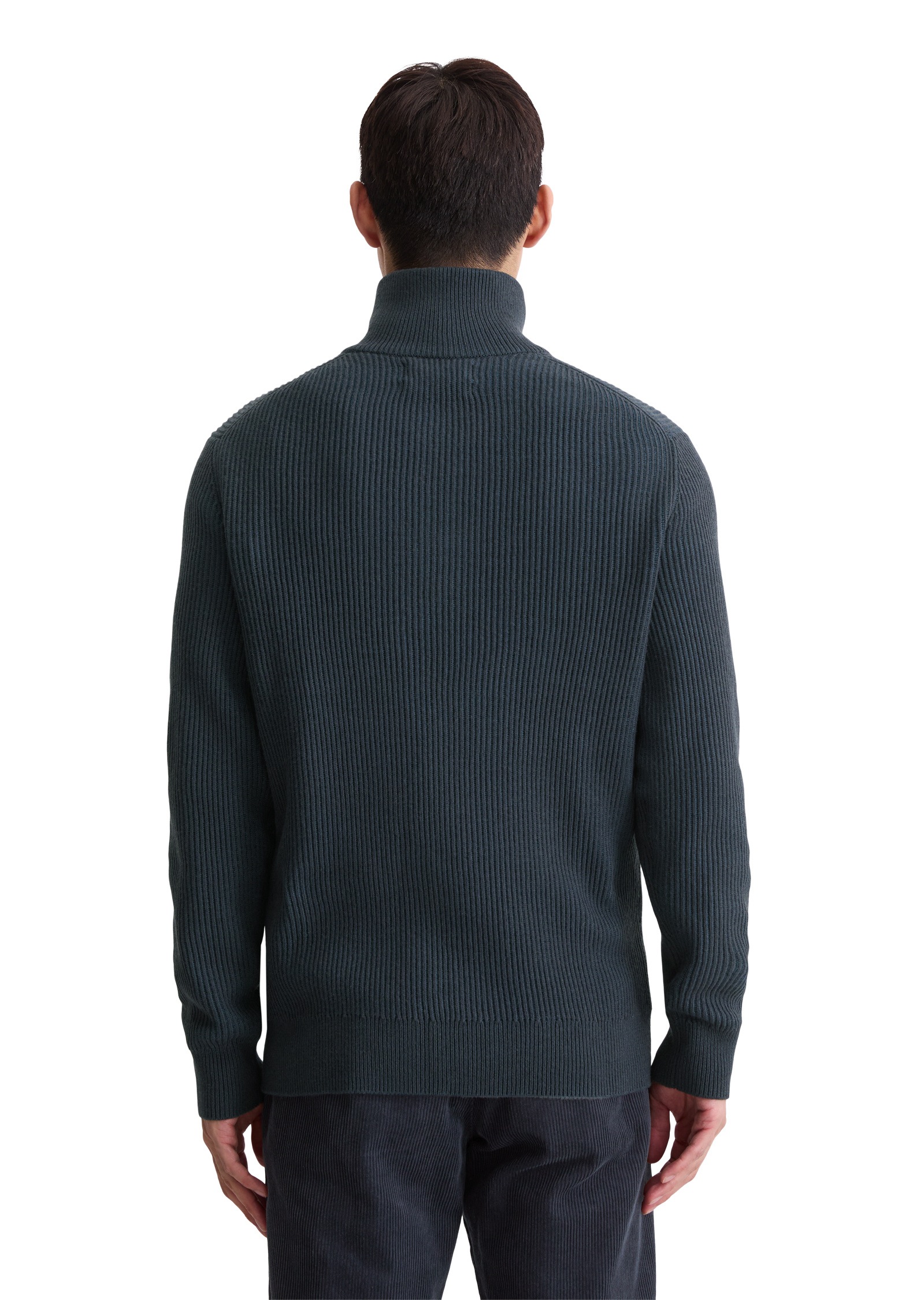 Marc O'Polo Strickpullover »aus Baumwoll-Schurwoll-Mix«