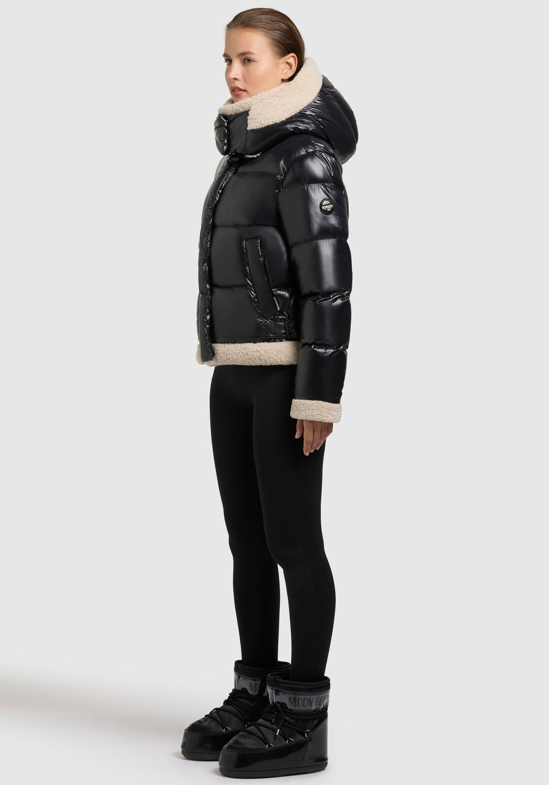 khujo Steppjacke »NESSIE«, mit Kapuze
