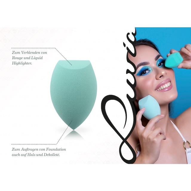 Luvia Cosmetics Make-up Schwamm »Prime Vegan - Body Sponge Set Mint«, (2  tlg.) kaufen | BAUR