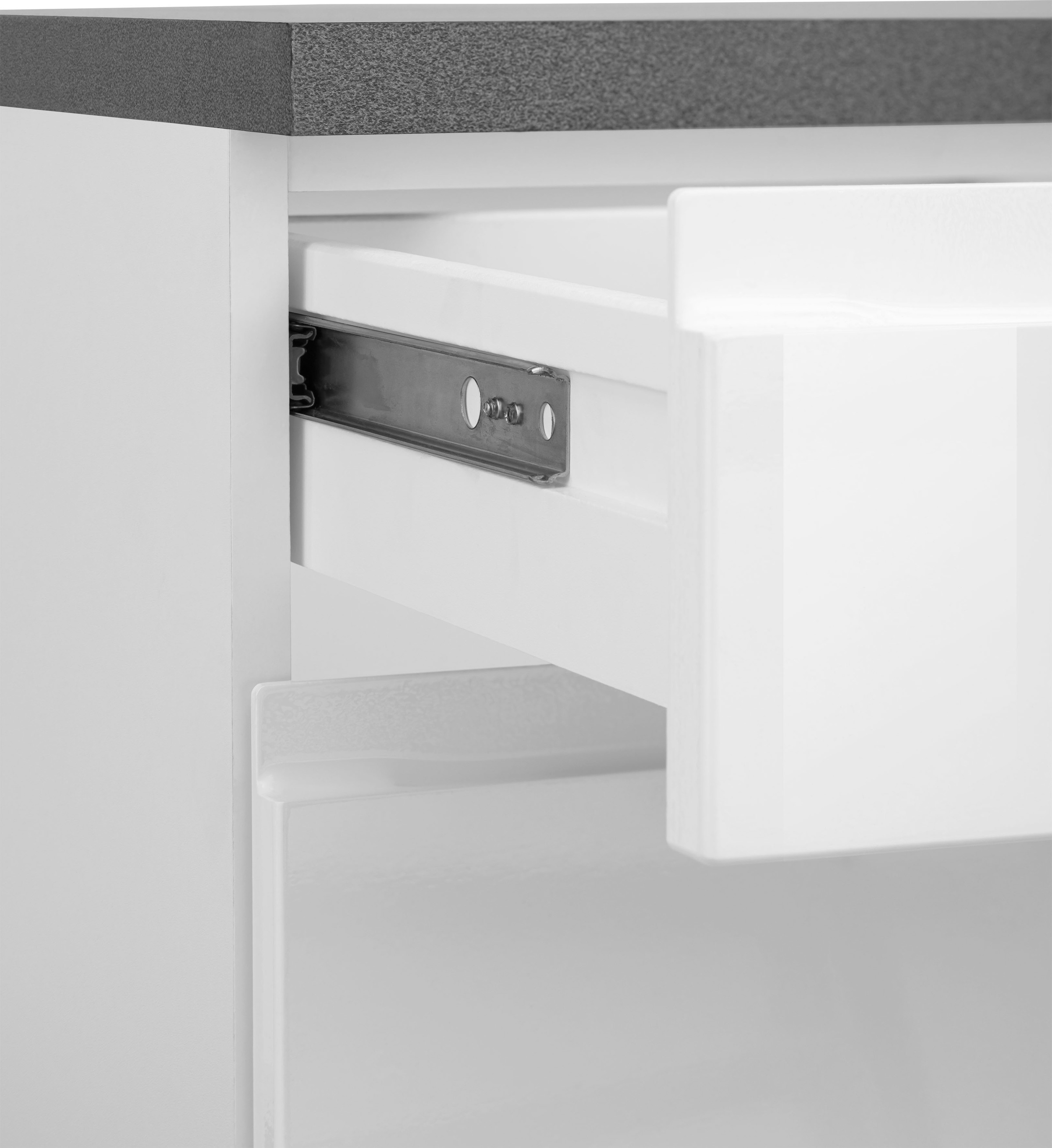 HELD MÖBEL Küchenzeile »Virginia«, Breite 330 cm, ohne E-Geräte