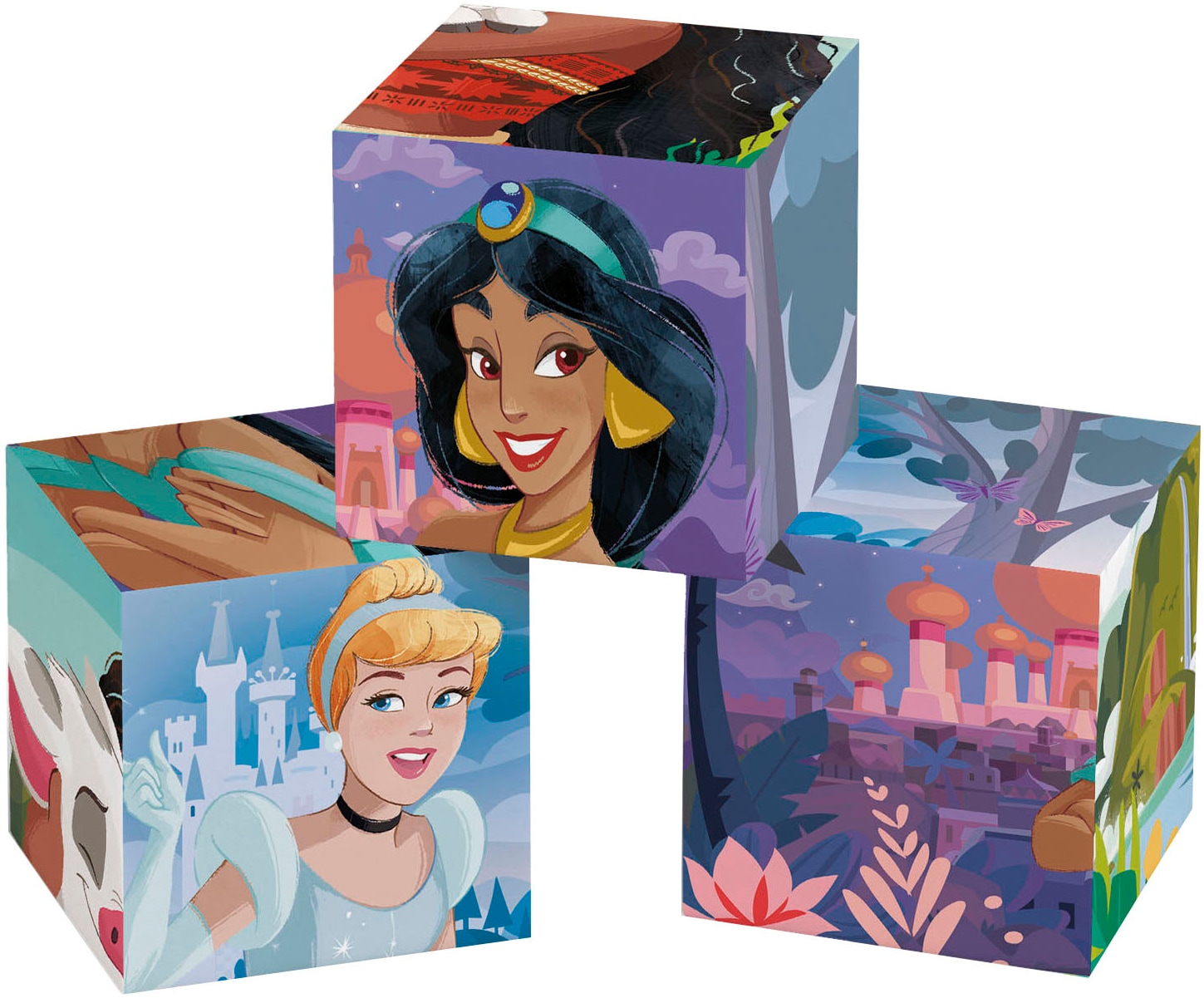 Clementoni® Würfelpuzzle »Disney Princess«, Made in Europe; FSC® - schützt Wald - weltweit