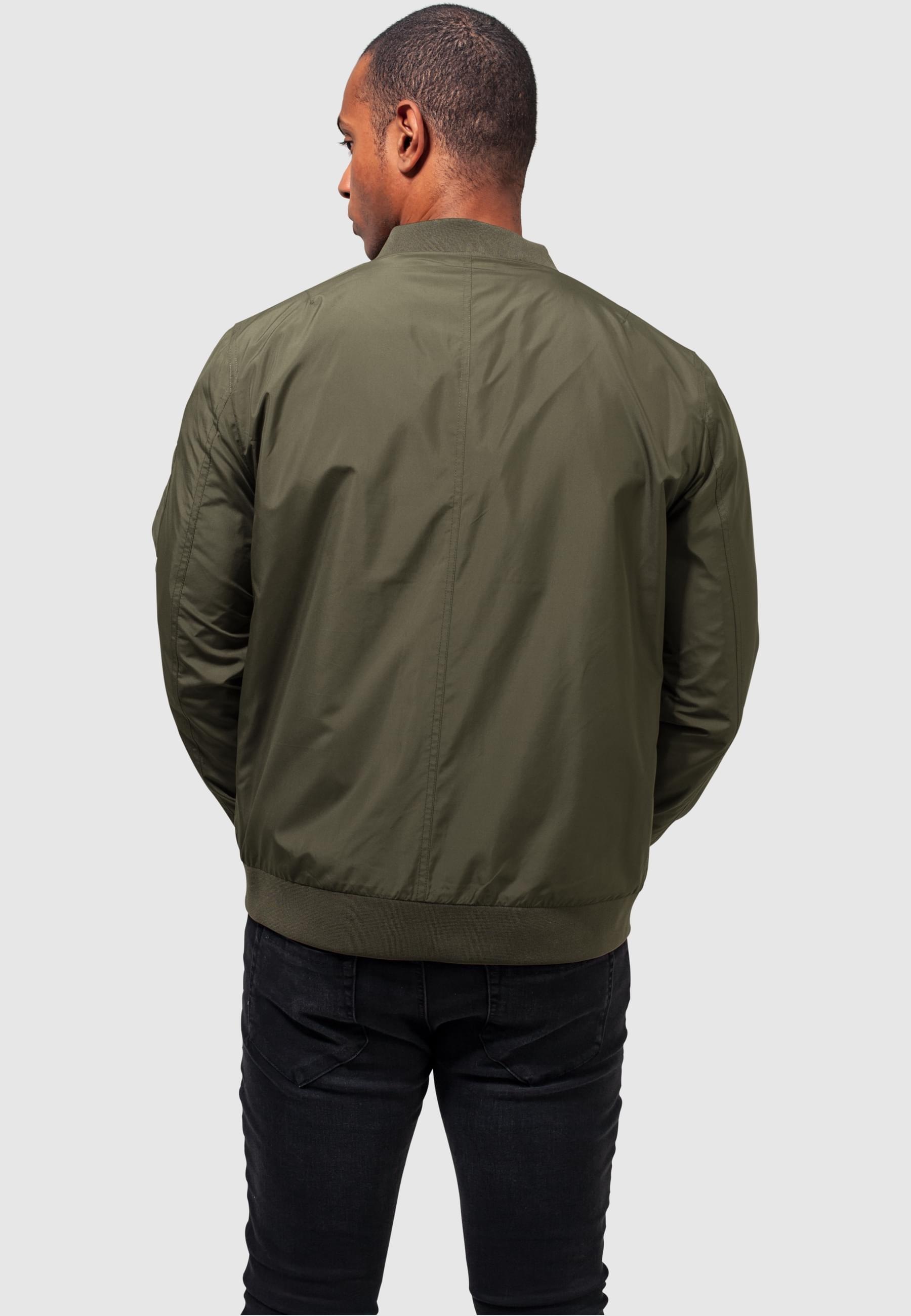 URBAN CLASSICS Allwetterjacke »Urban Classics Herren Light Bomber Jacket«, (1 St.), ohne Kapuze