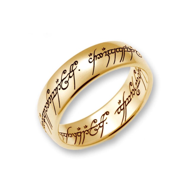 Der Herr der Ringe Goldring »Der Eine Ring - Gold, 10004073, 10004074,  10004075«, Made in Germany kaufen | BAUR