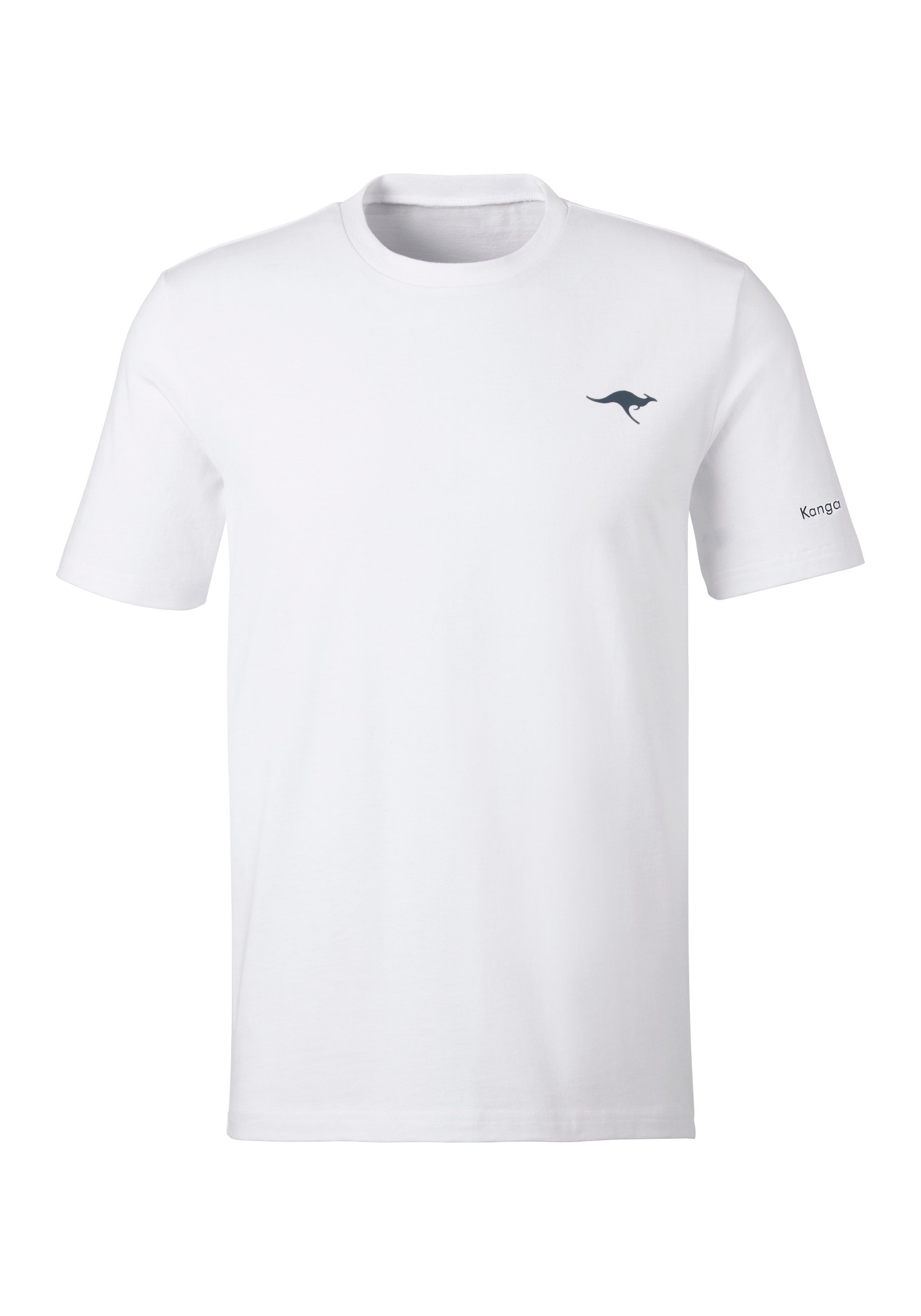 KangaROOS T-Shirt, (2er-Pack), mit KangaROOS Print auf der Brust