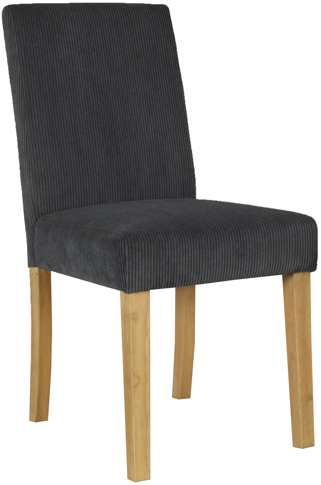 Home affaire Esszimmerstuhl »Winikon, TOPSELLER!«, (Set), 4 St., Cord, Massivholzgestell, moderner Cordbezug, bequem gepolstert