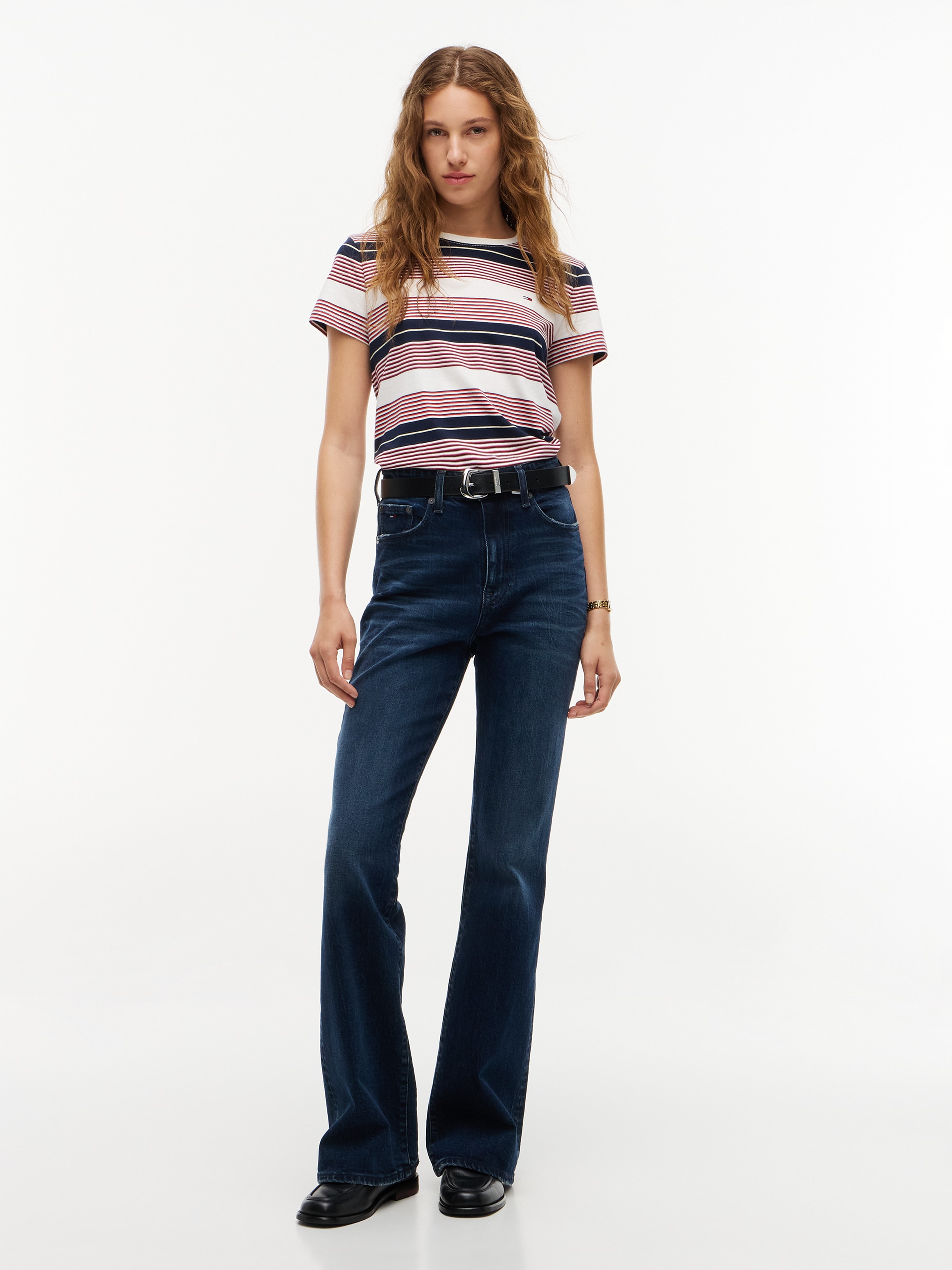 Tommy Jeans Rundhalsshirt »TJW REG ESS JERSEY SS TEE EXT« Baumwolle