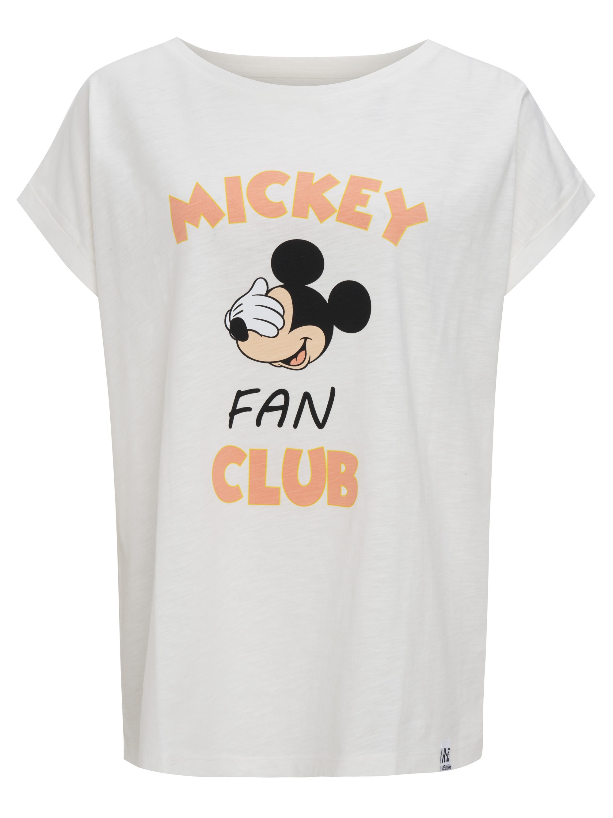 Recovered T-Shirt »Mickey Mouse Fan Club«, im zeitlosen Design