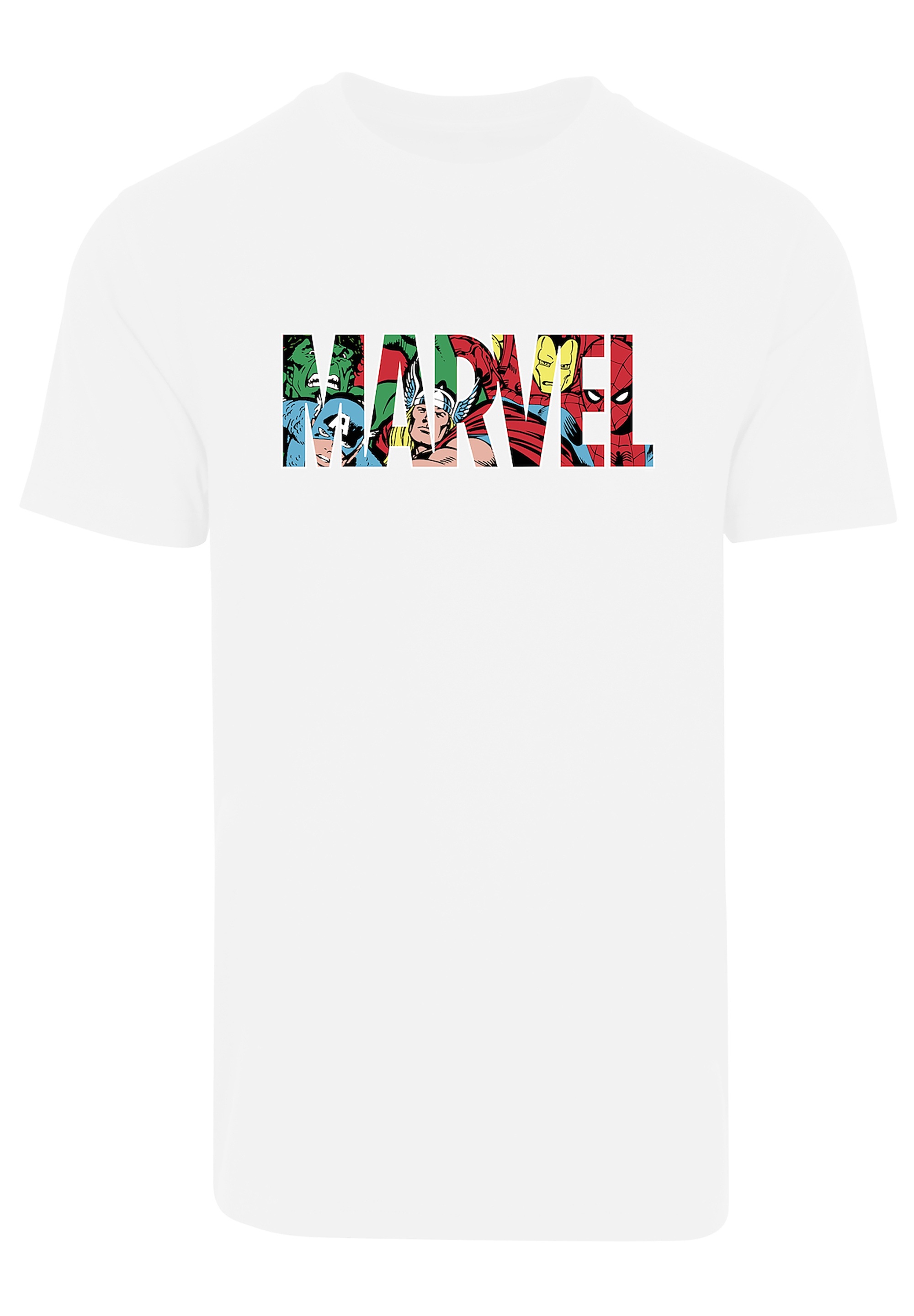 F4NT4STIC T-Shirt »Marvel Avengers Logo«, Herren,Premium Merch,Regular-Fit,Basic,Logo Print