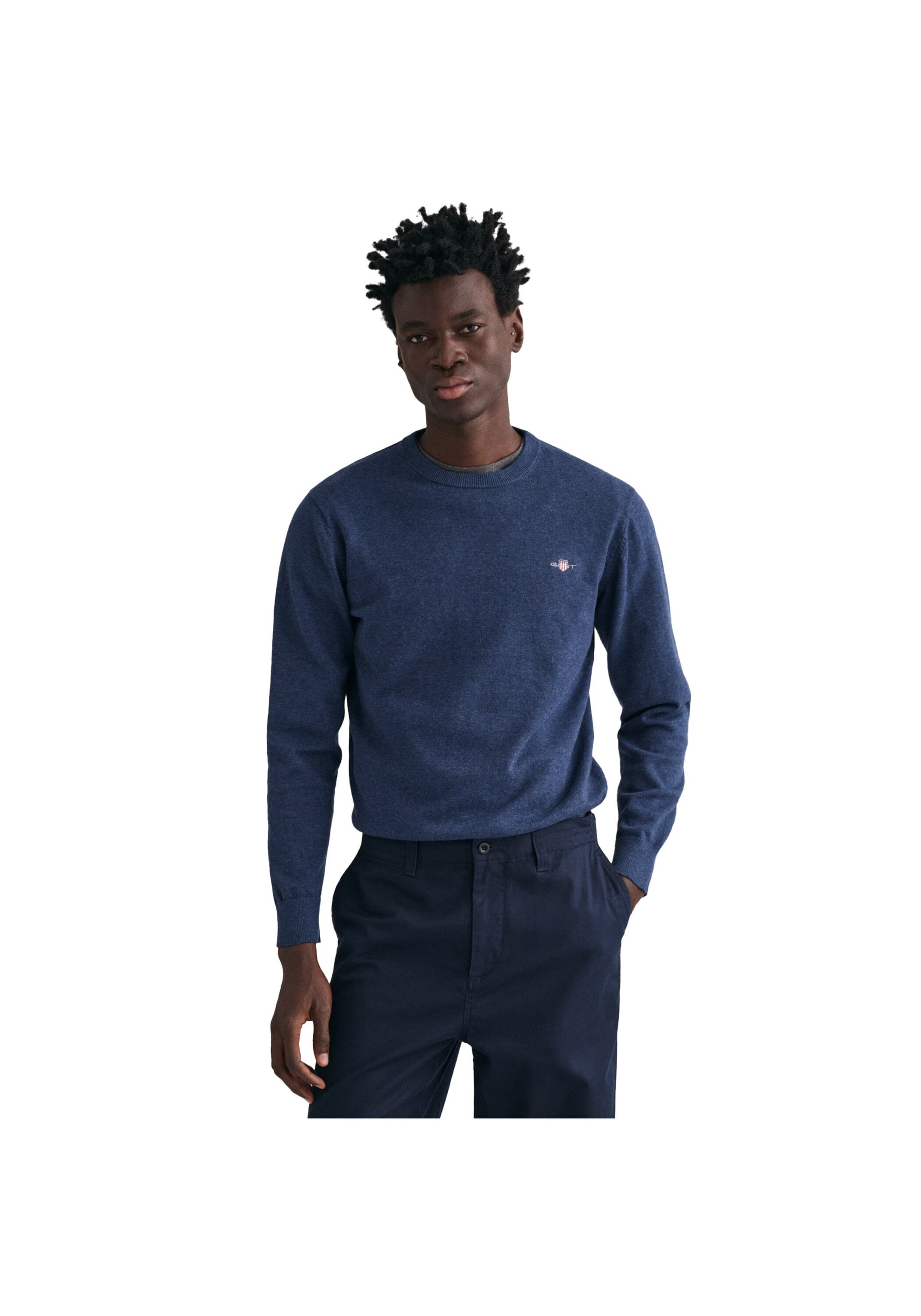 Gant Sweater »Strickpullover CLASSIC COTTON C-NECK«